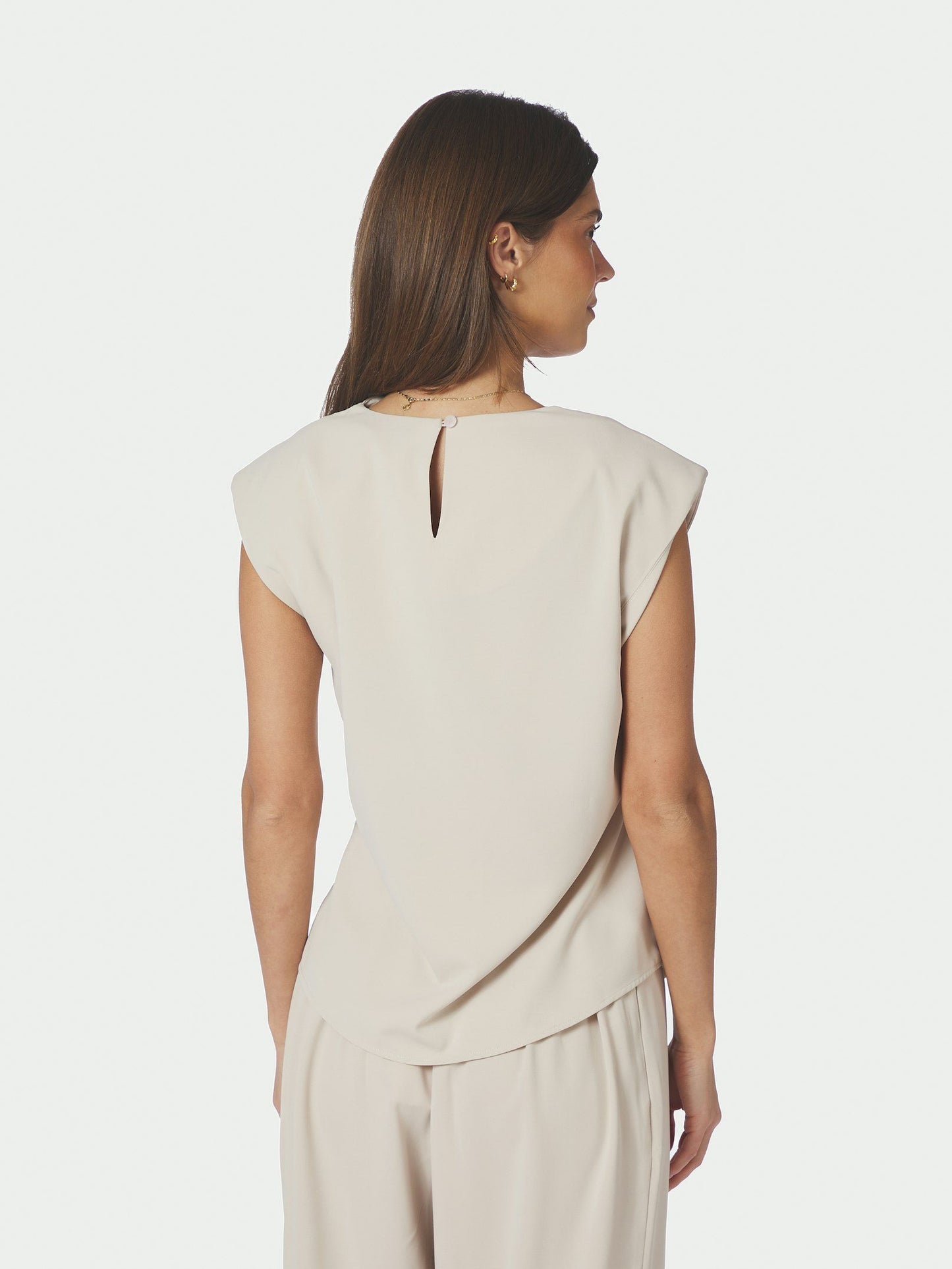 Neo Noir Topp Katarim Crepe