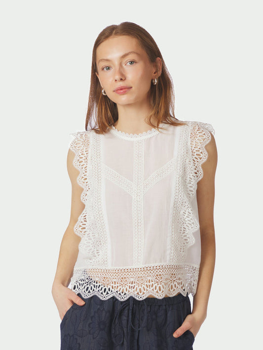 Neo Noir Topp Samia Lace