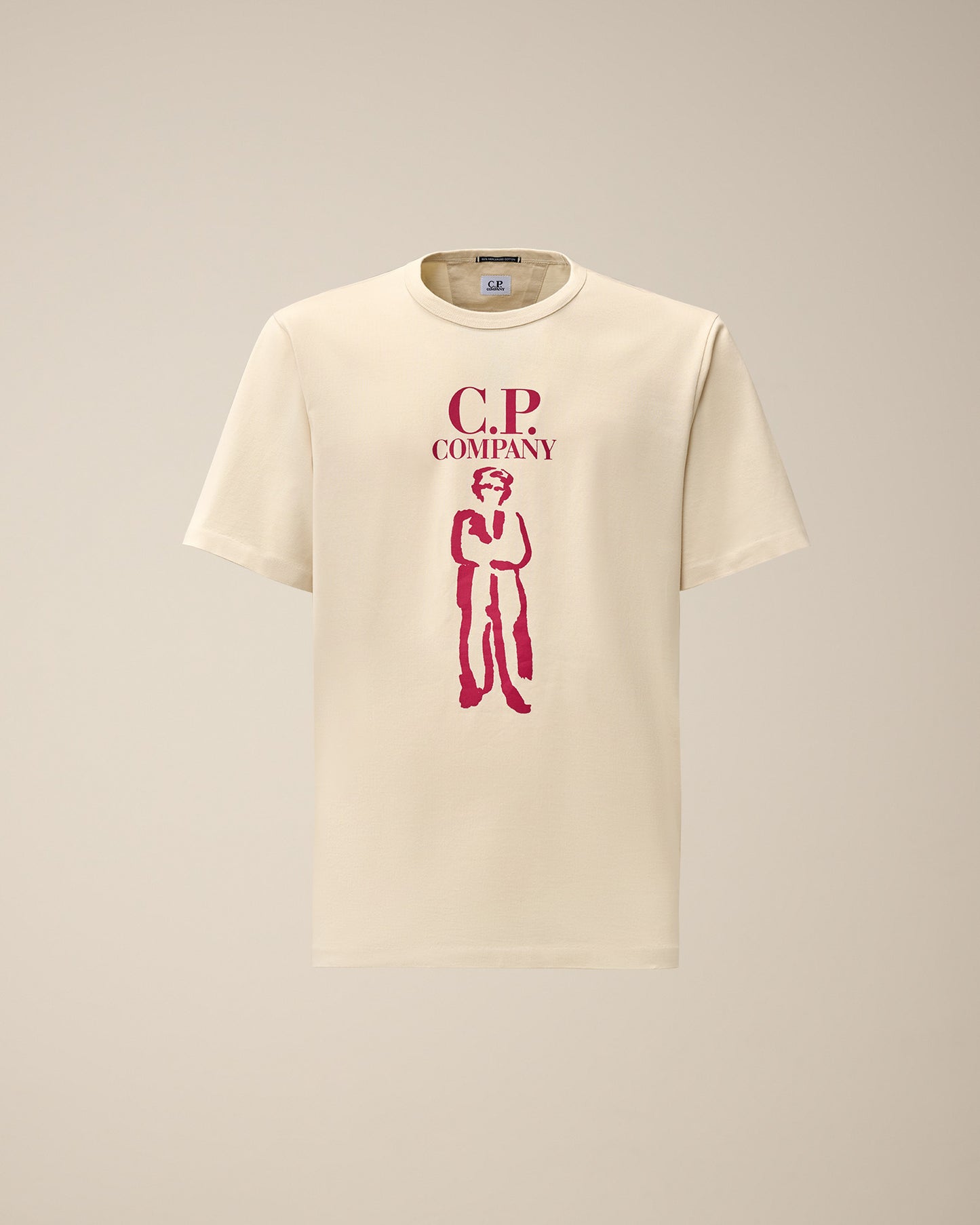 C.P. Company T-Shirts Pistachio Shell