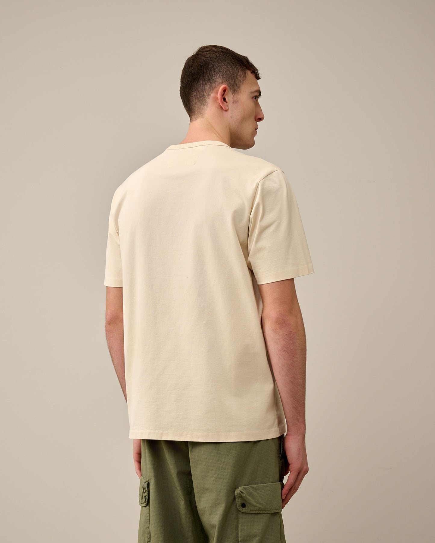 C.P. Company T-Shirts Pistachio Shell