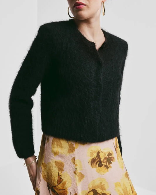 By Timo Kofta Hairy Knit Jacket