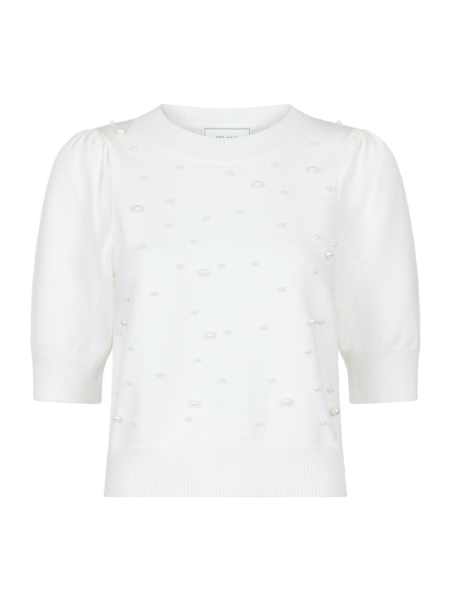 Neo Noir Topp Maia Soft Pearl Knit