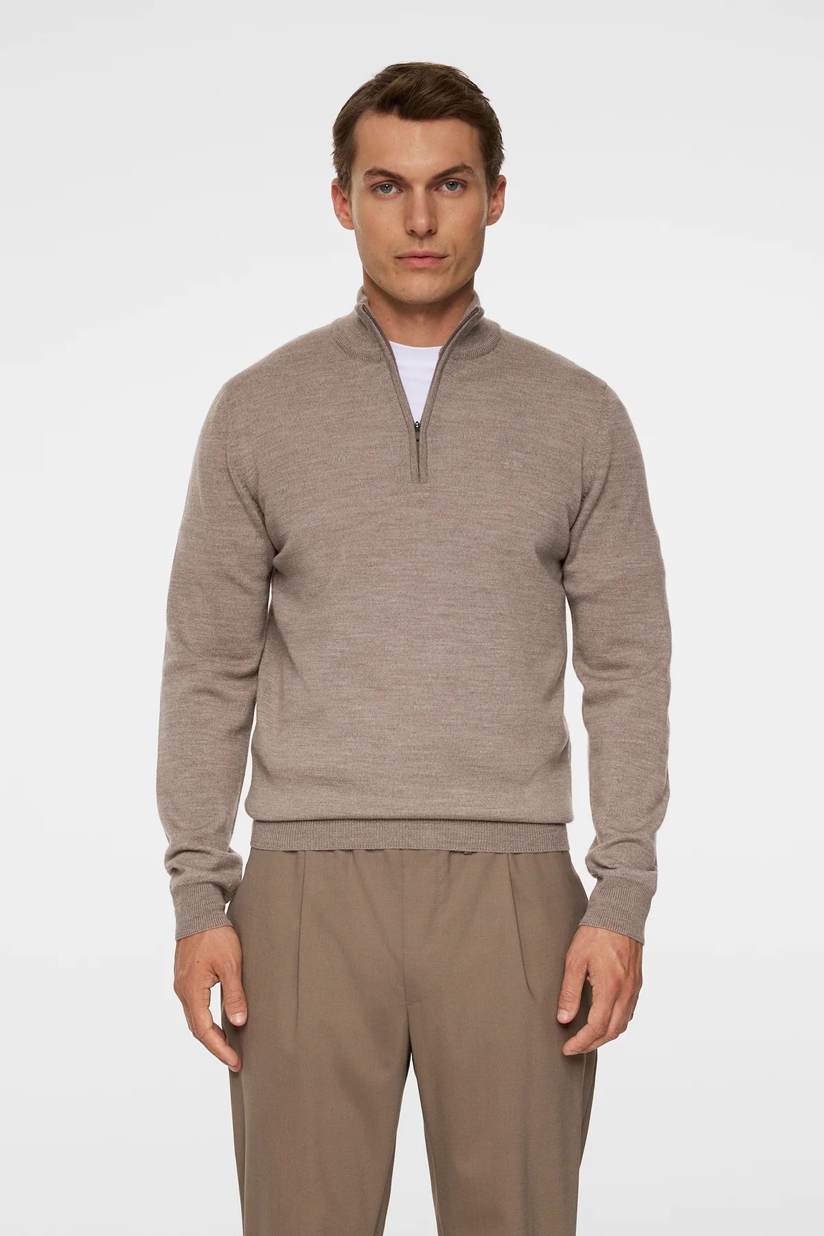 J.Lindeberg Tröja Kiyan Merino Quarter Zip