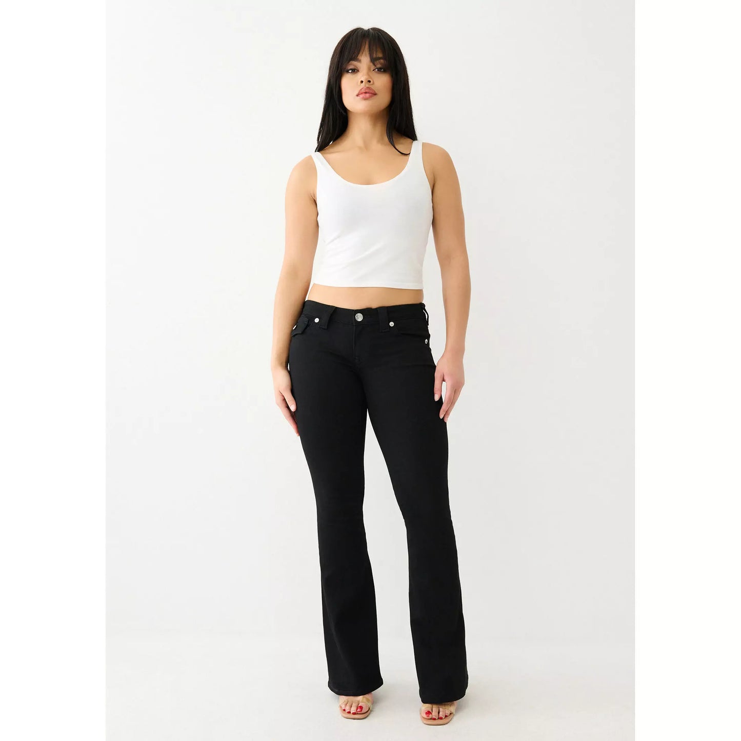 True Religion Jeans Joey Low Rise Flare