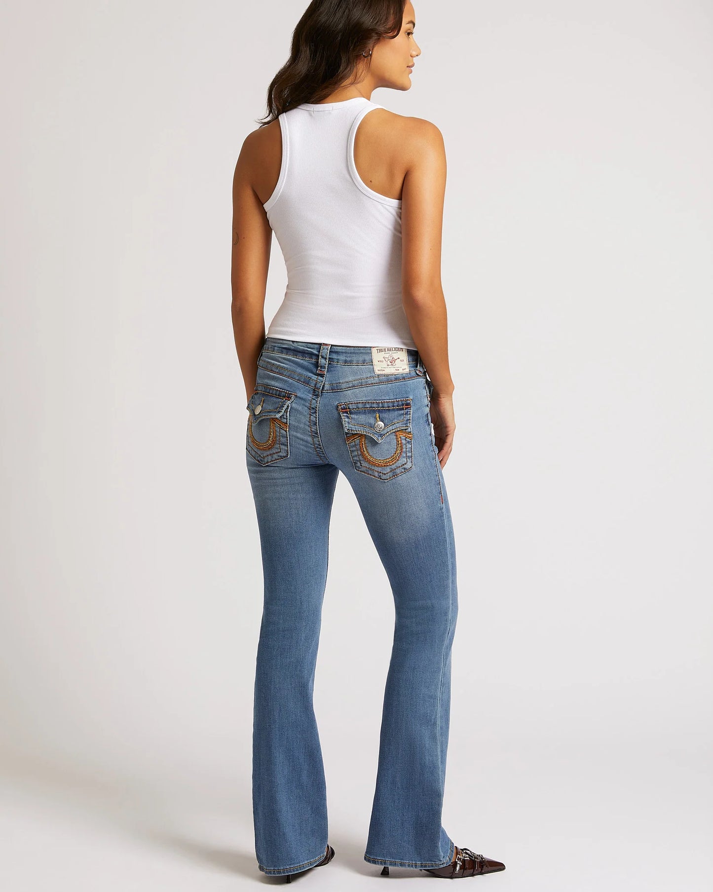 True Religion Jeans Becca Rainbow