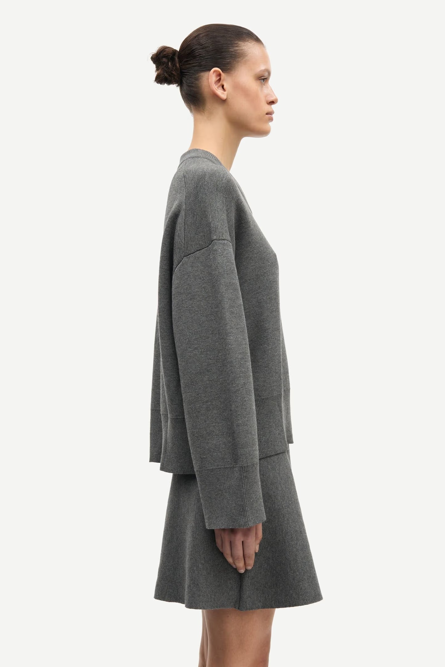 Samsøe Samsøe Tröja Salula V-Neck 15825