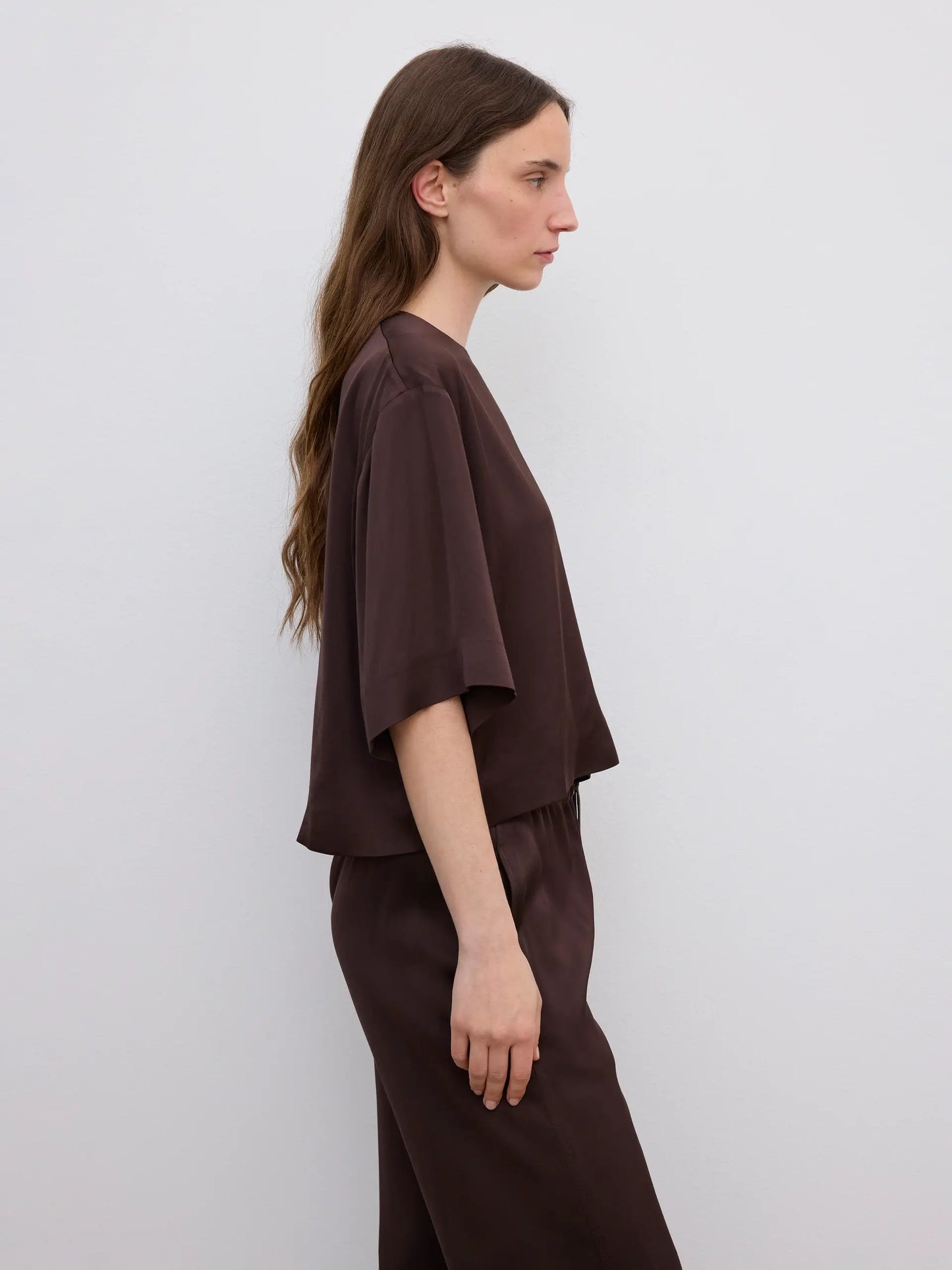 Dagmar Topp Woven Fluid