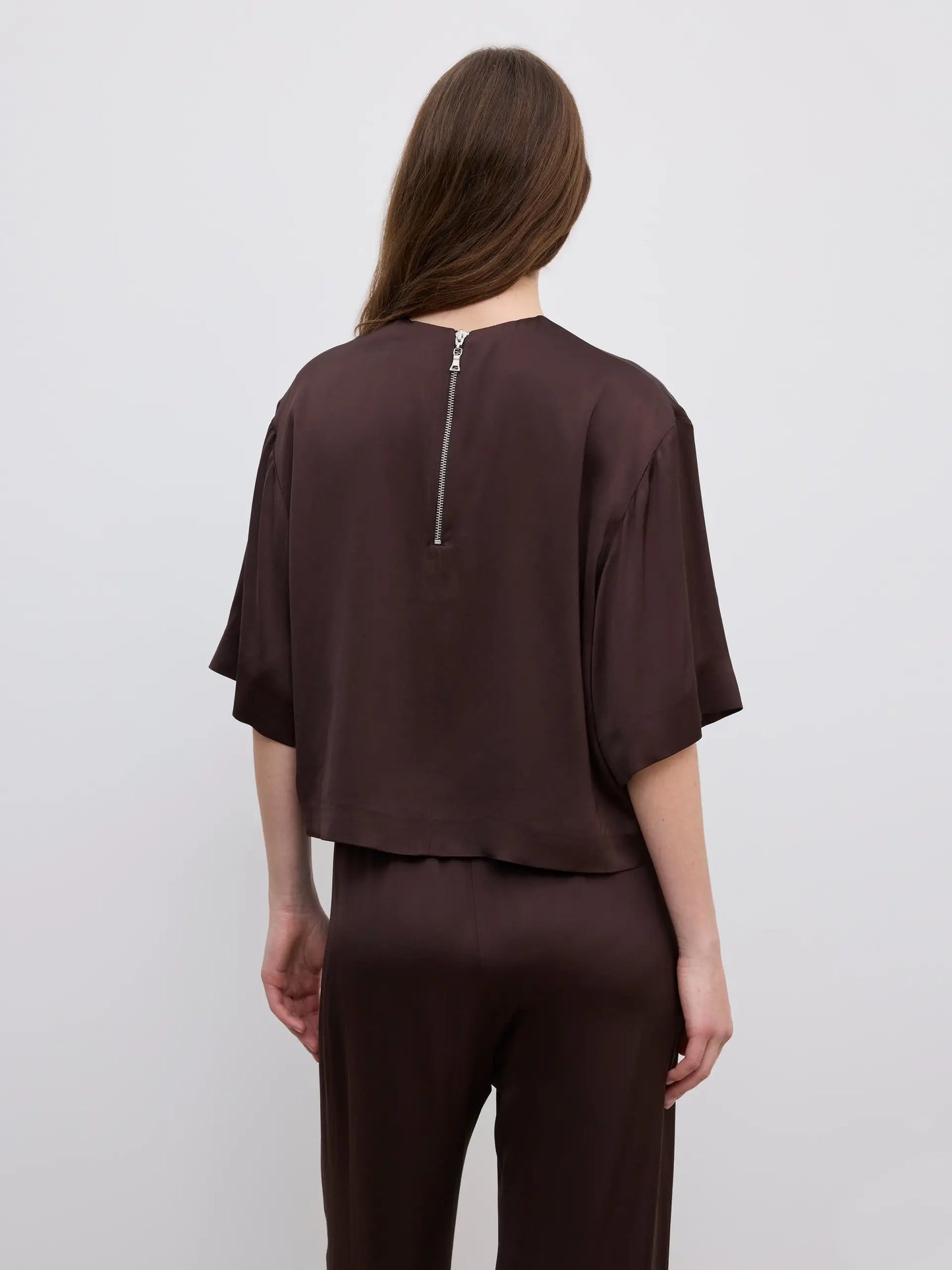 Dagmar Topp Woven Fluid