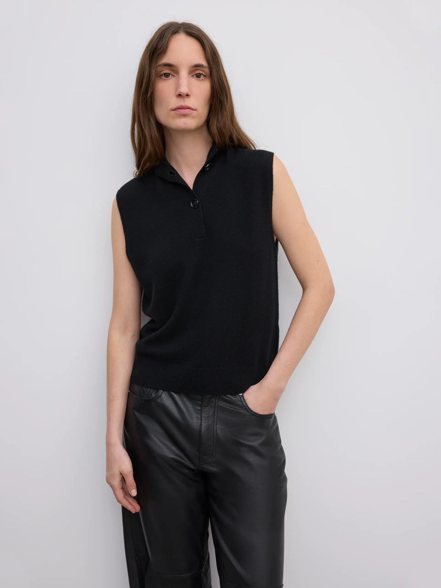 Dagmar Topp Sleeveless Knit