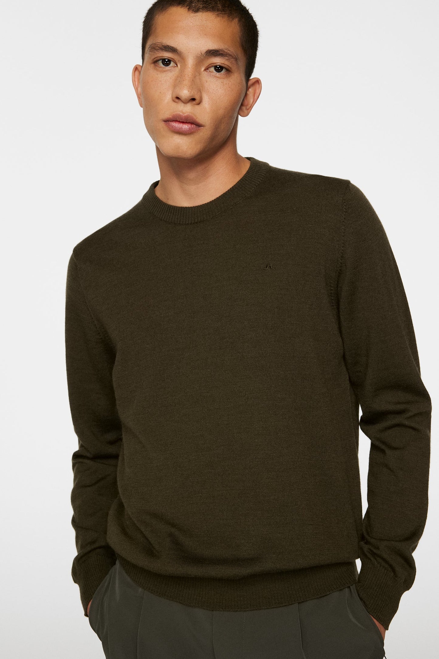 J.Lindeberg Tröja Keane Merino Crew Neck