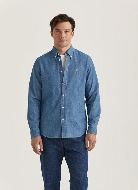 Morris Skjorta Denim Classic Fit