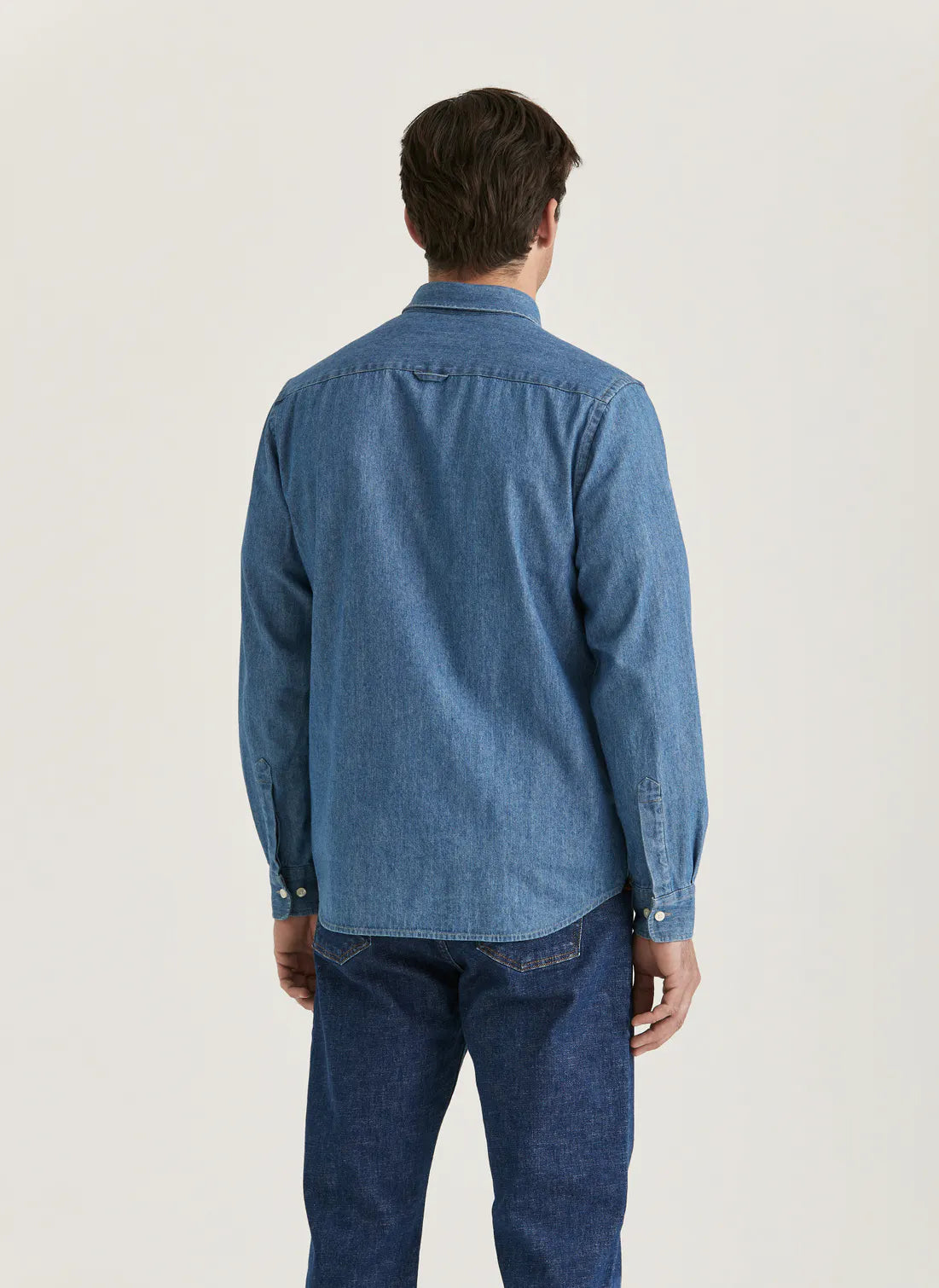 Morris Skjorta Denim Classic Fit