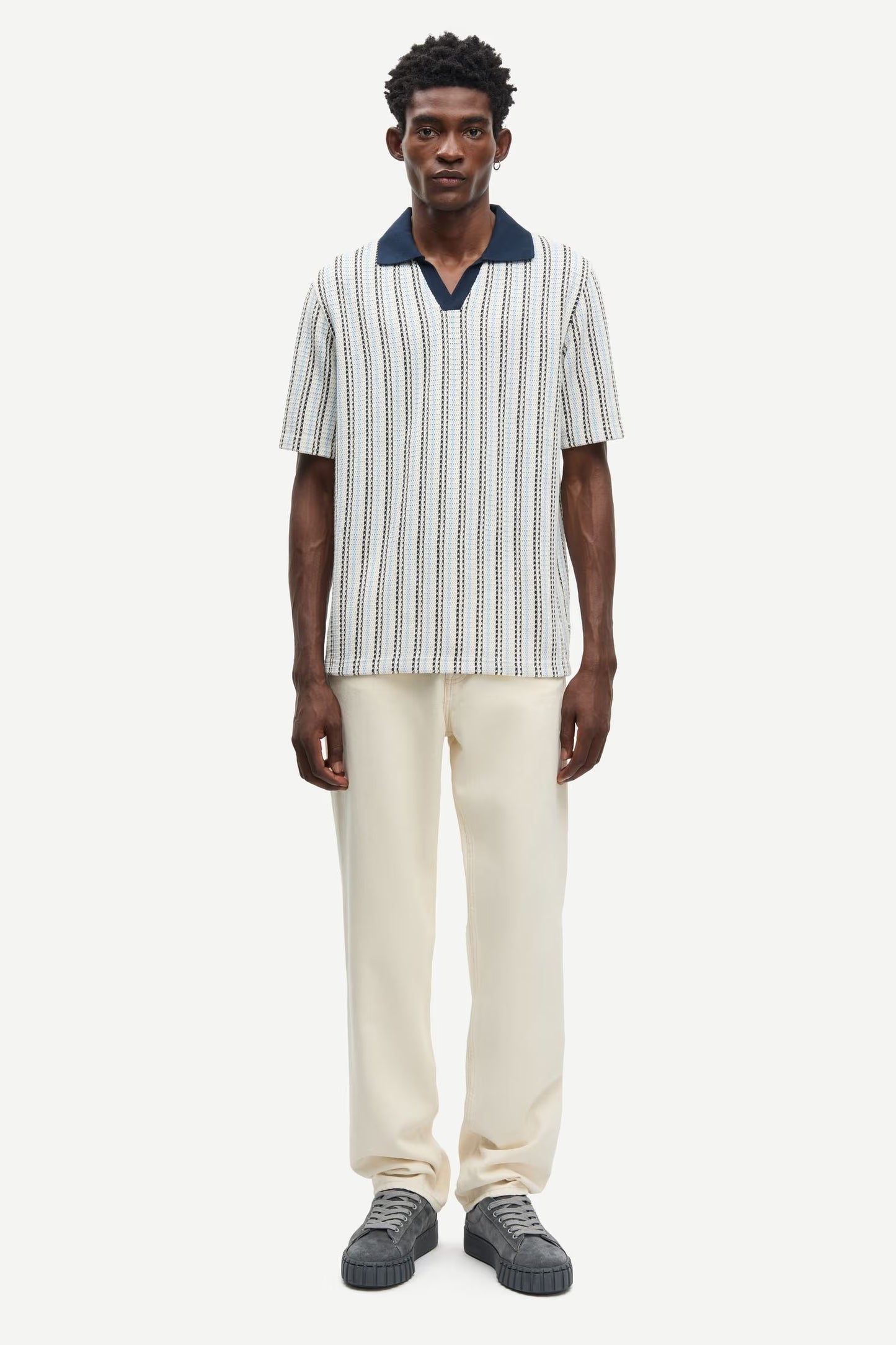 Samsøe Samsøe Piké Samac v-neck polo 16091