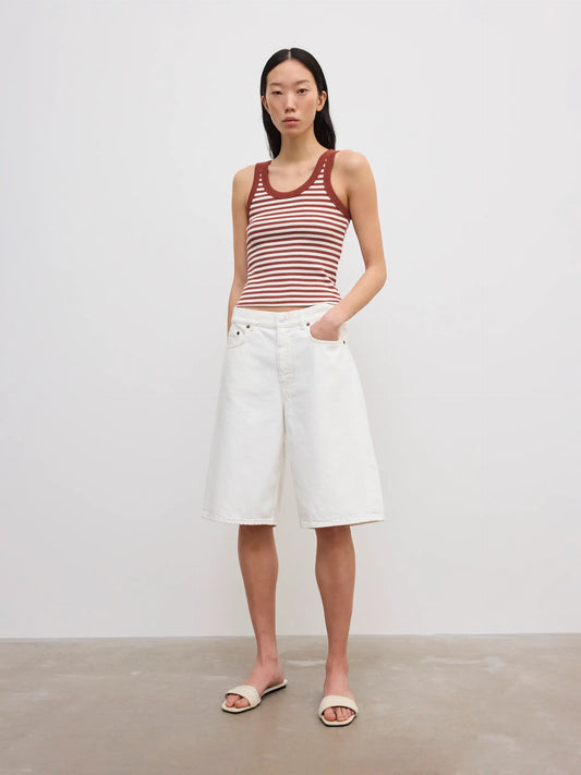 Dagmar Topp Ribbed Tank