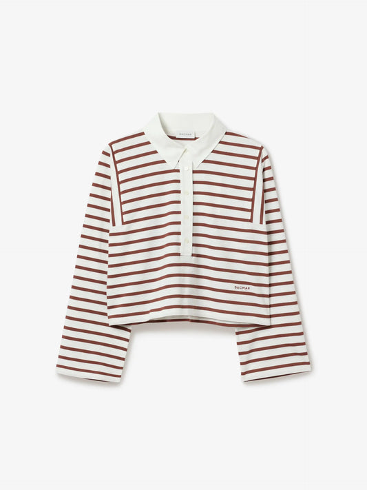 Dagmar Topp Striped Rugby