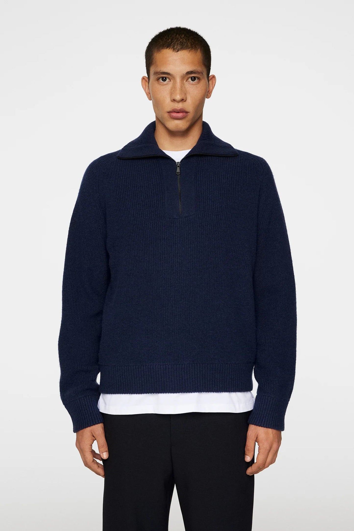 J.Lindeberg Tröja Wilmer Quarter Zip Knit