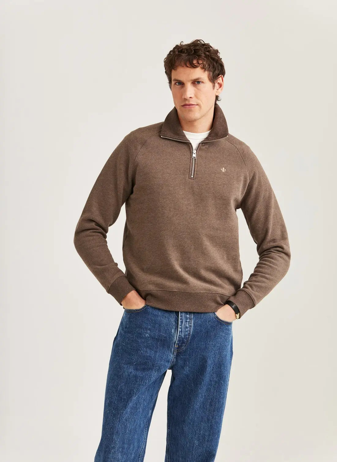 Morris Tröja Maryon Half Zip Sweat