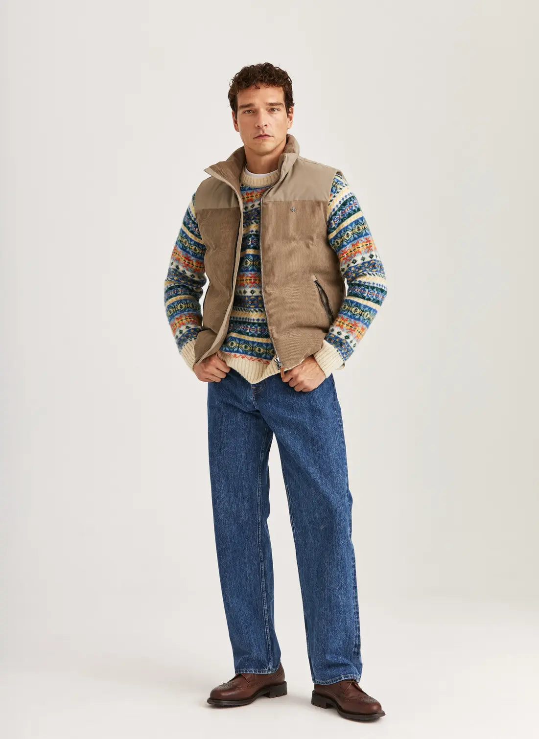 Morris Väst Catton Puffer