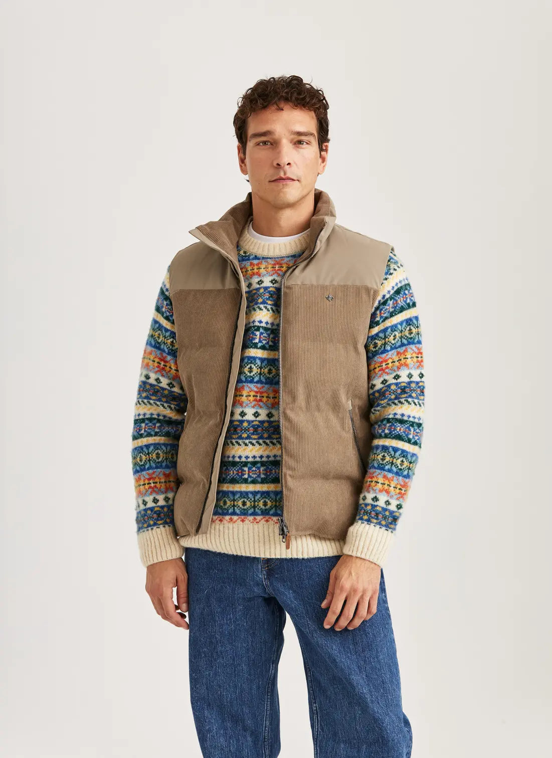 Morris Väst Catton Puffer