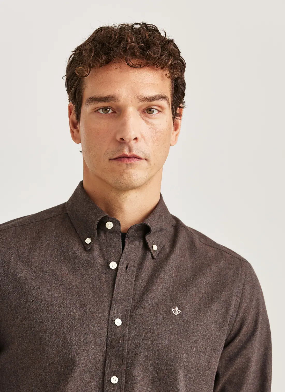 Morris Skjorta Watts Flannel -Slim Fit