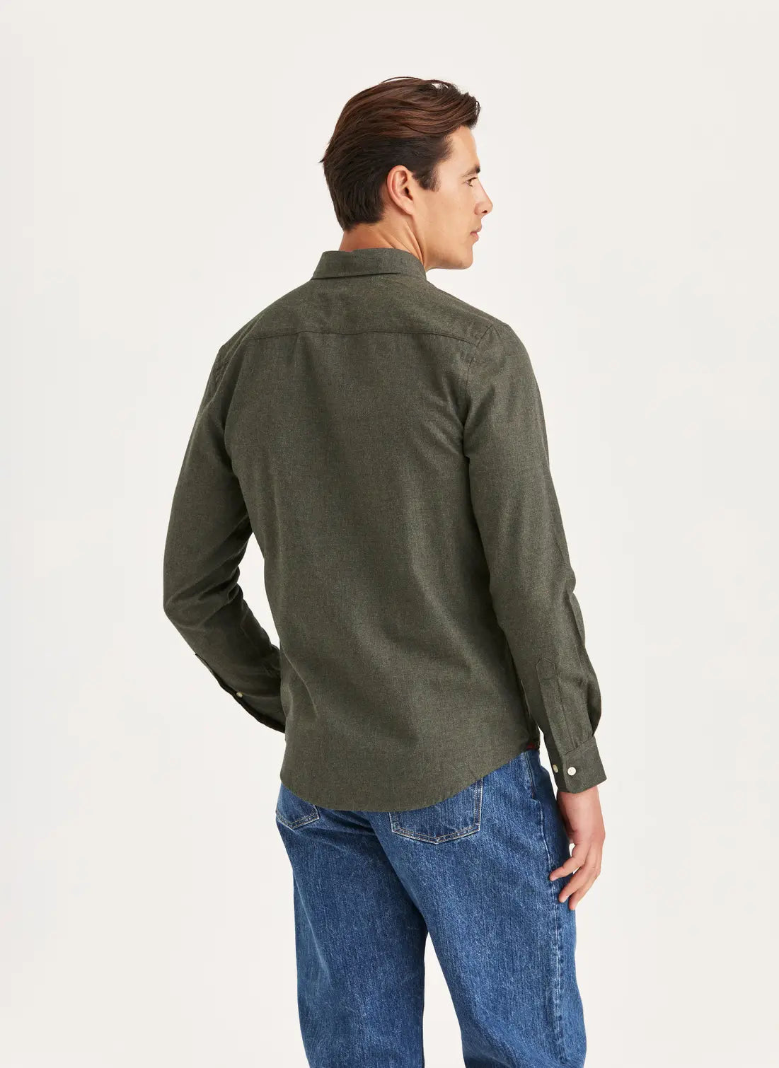 Morris Skjorta Watts Flannel -Slim Fit