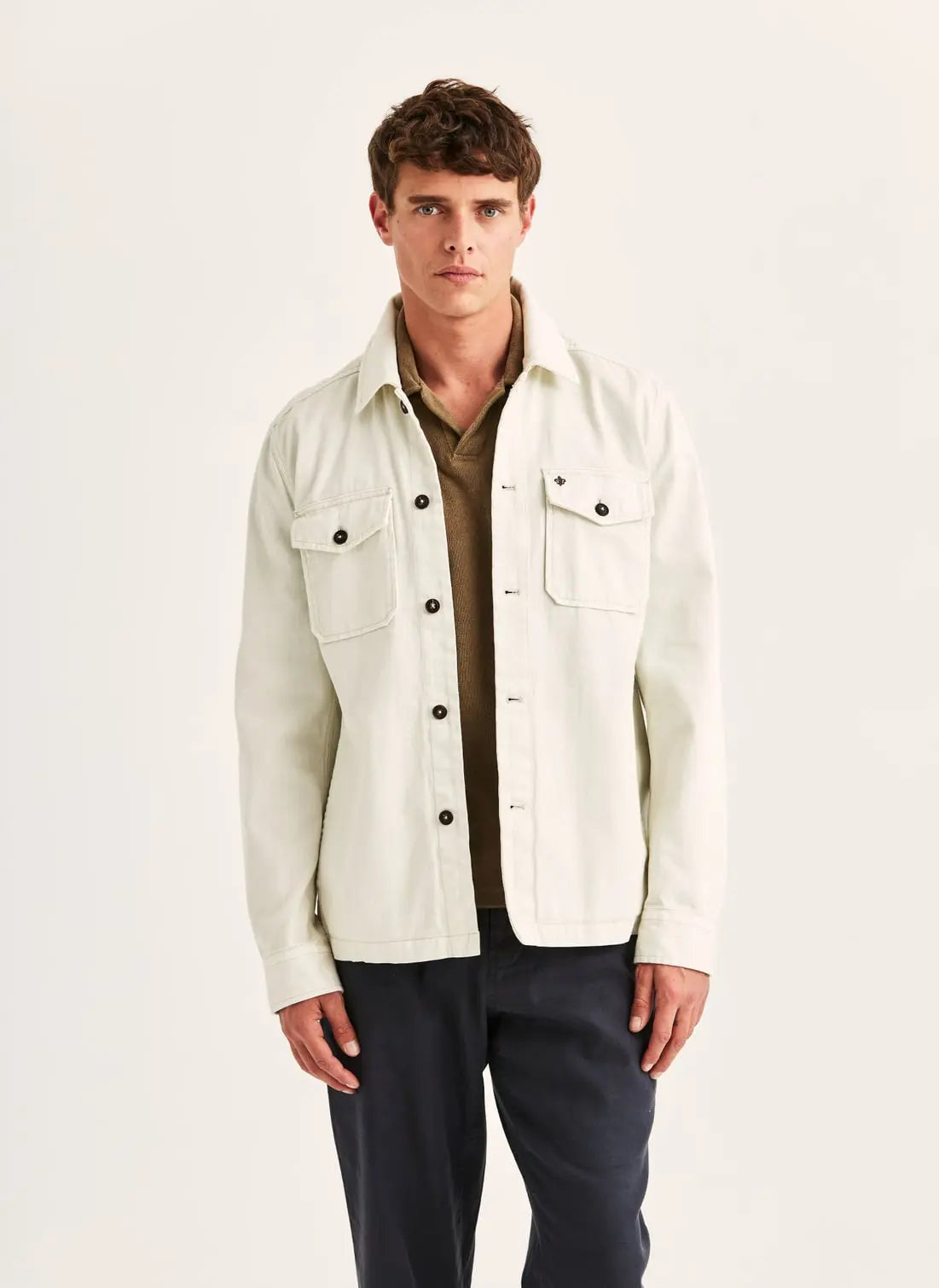 Morris Overshirt Alain Twill Shirt