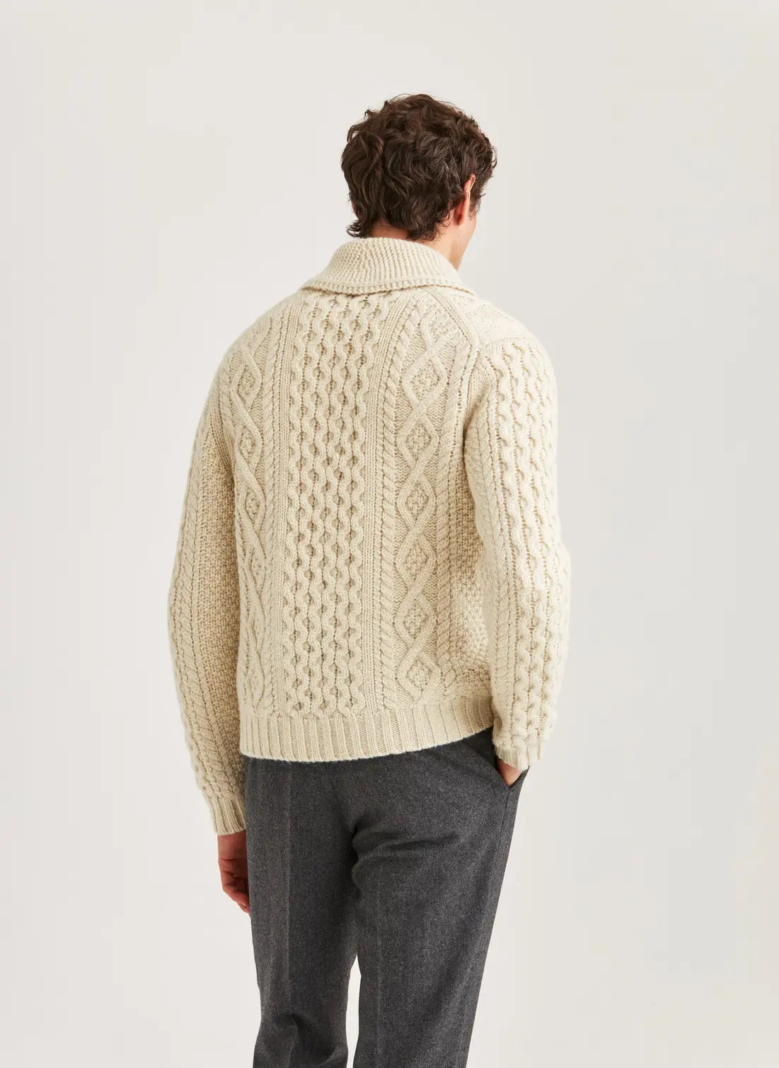 Morris Kofta Cornwall Cable Zip