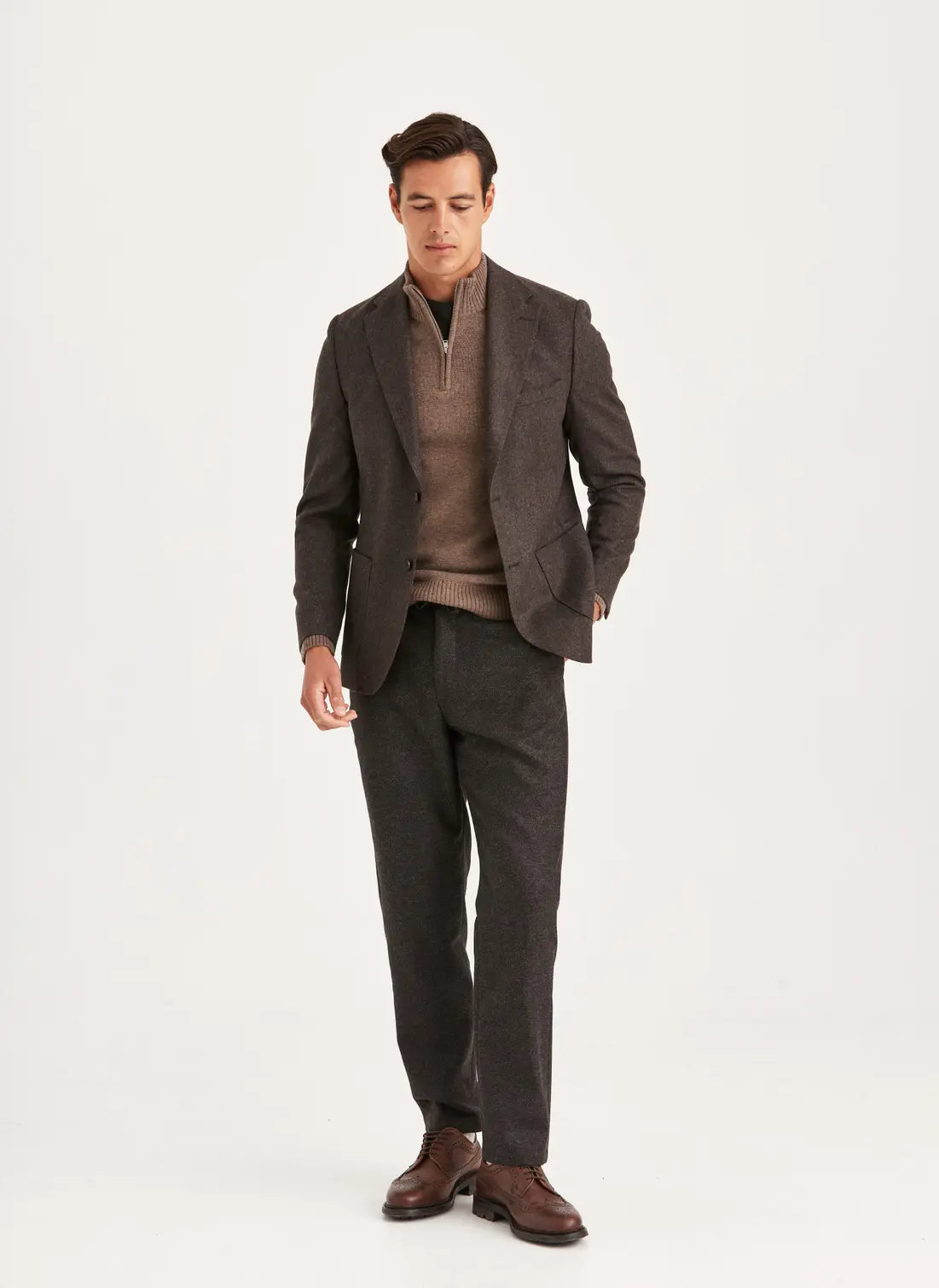 Morris Kavaj Flannel Suit