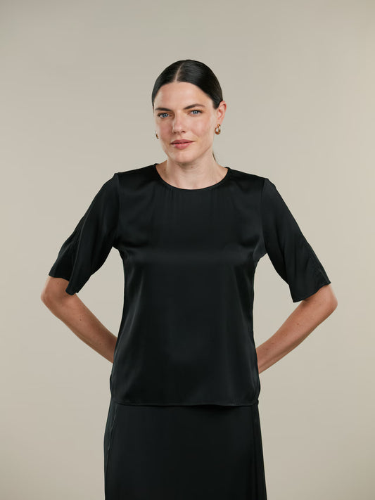 Stenströms Blus Sanne short sleeve