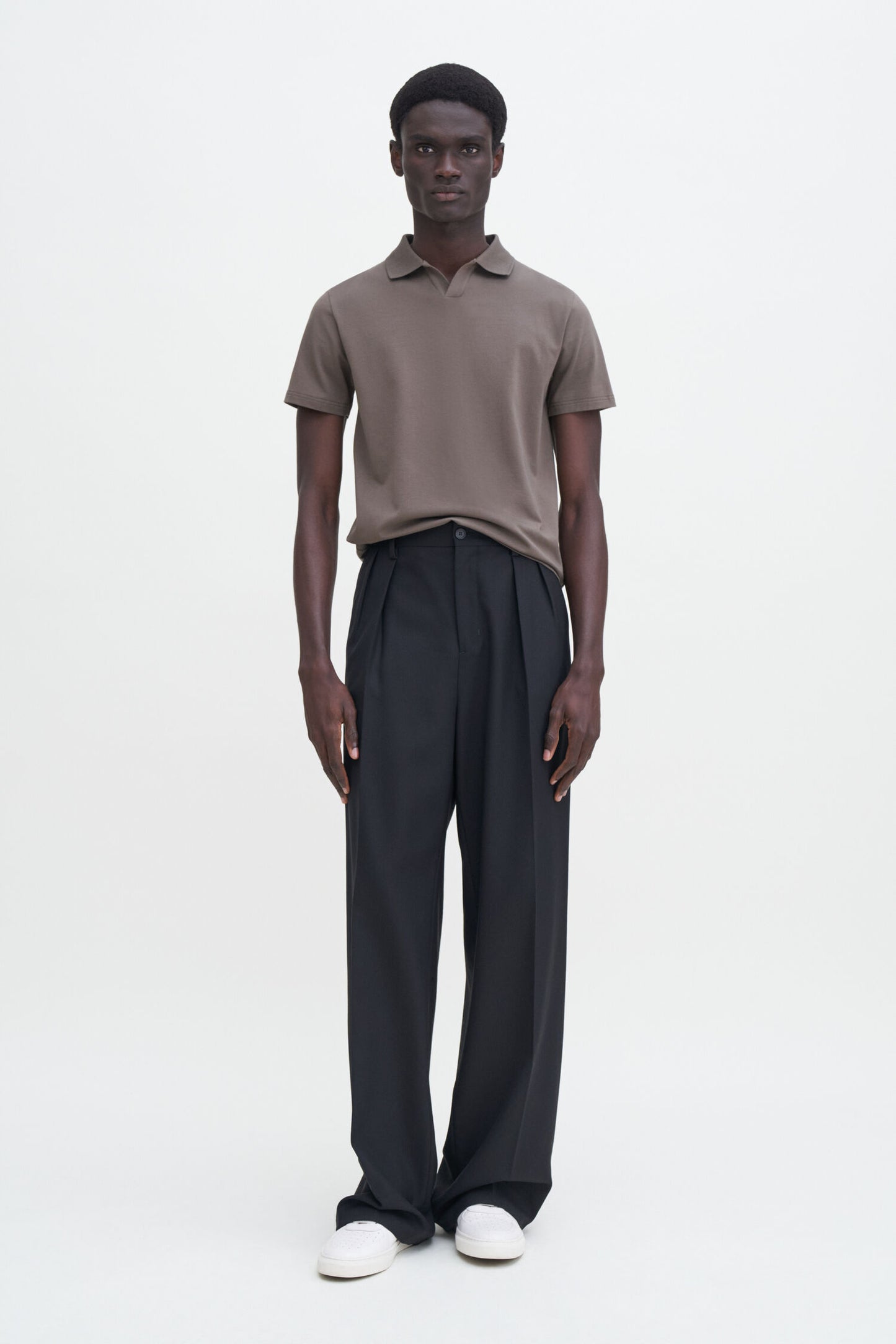 Filippa K T-shirt Stretch Cotton Polo