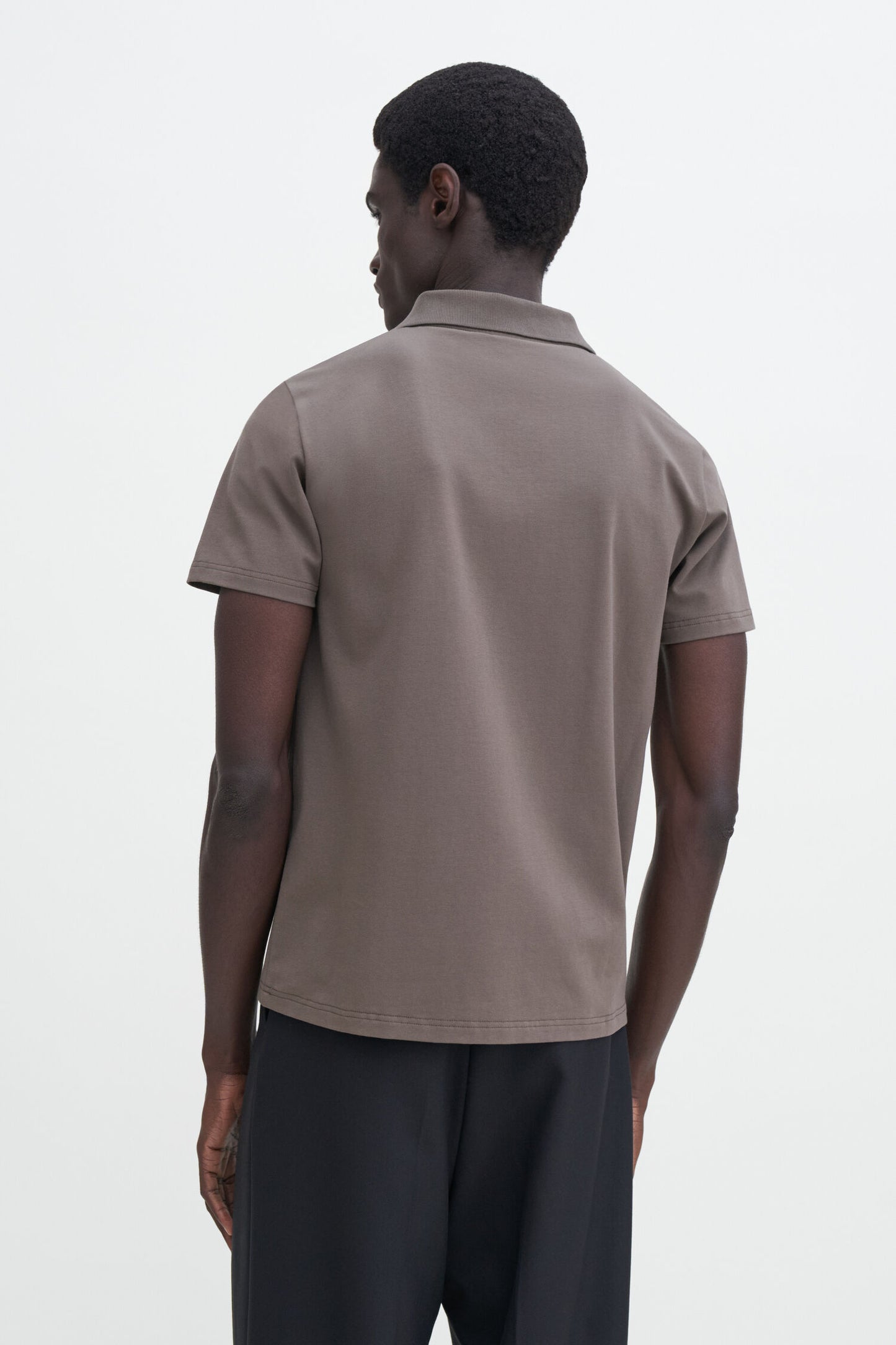 Filippa K T-shirt Stretch Cotton Polo