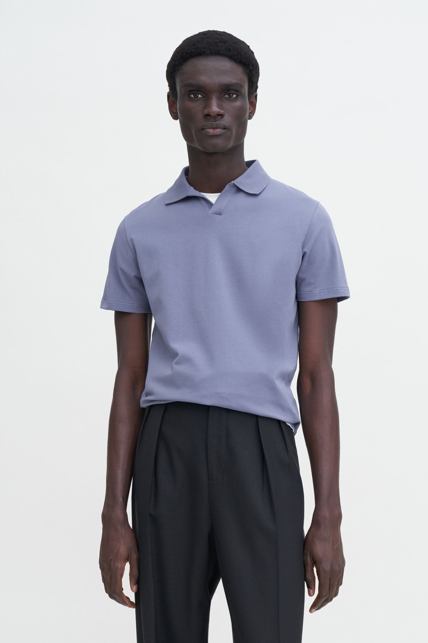 Filippa K T-shirt Stretch Cotton Polo