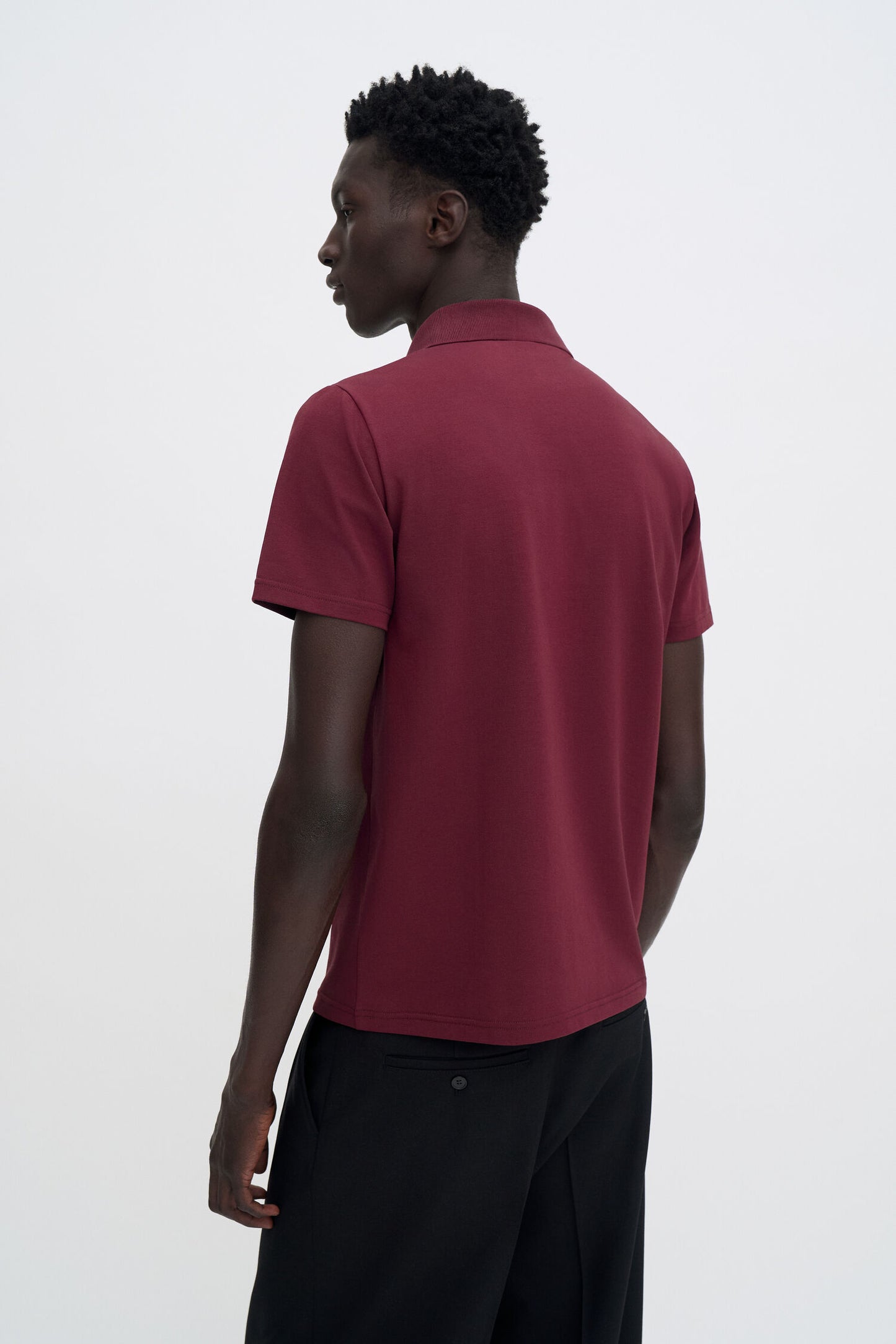Filippa K T-Shirt Stretch Cotton Polo