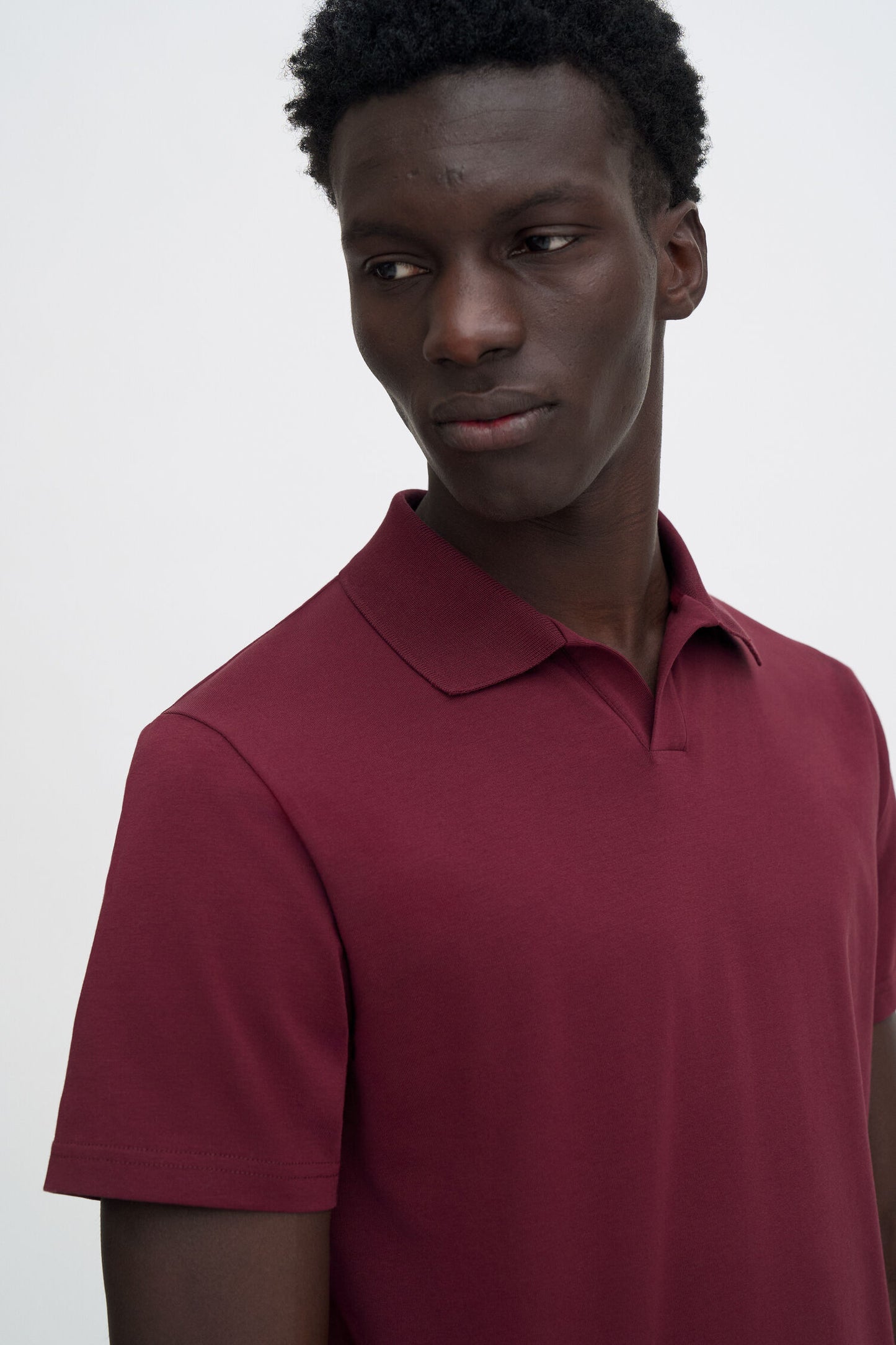 Filippa K T-Shirt Stretch Cotton Polo