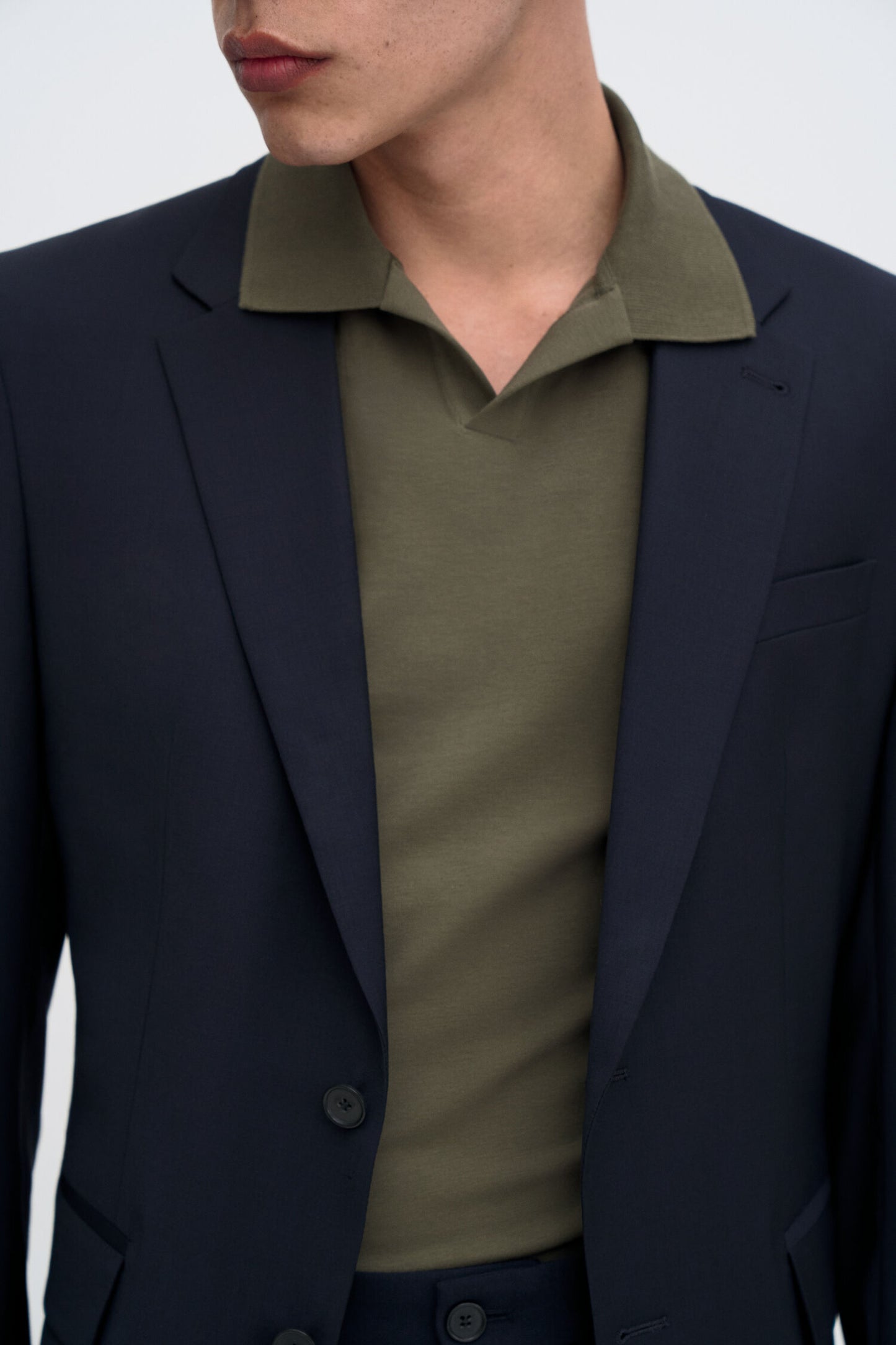 Filippa K T-Shirt Stretch Cotton Polo