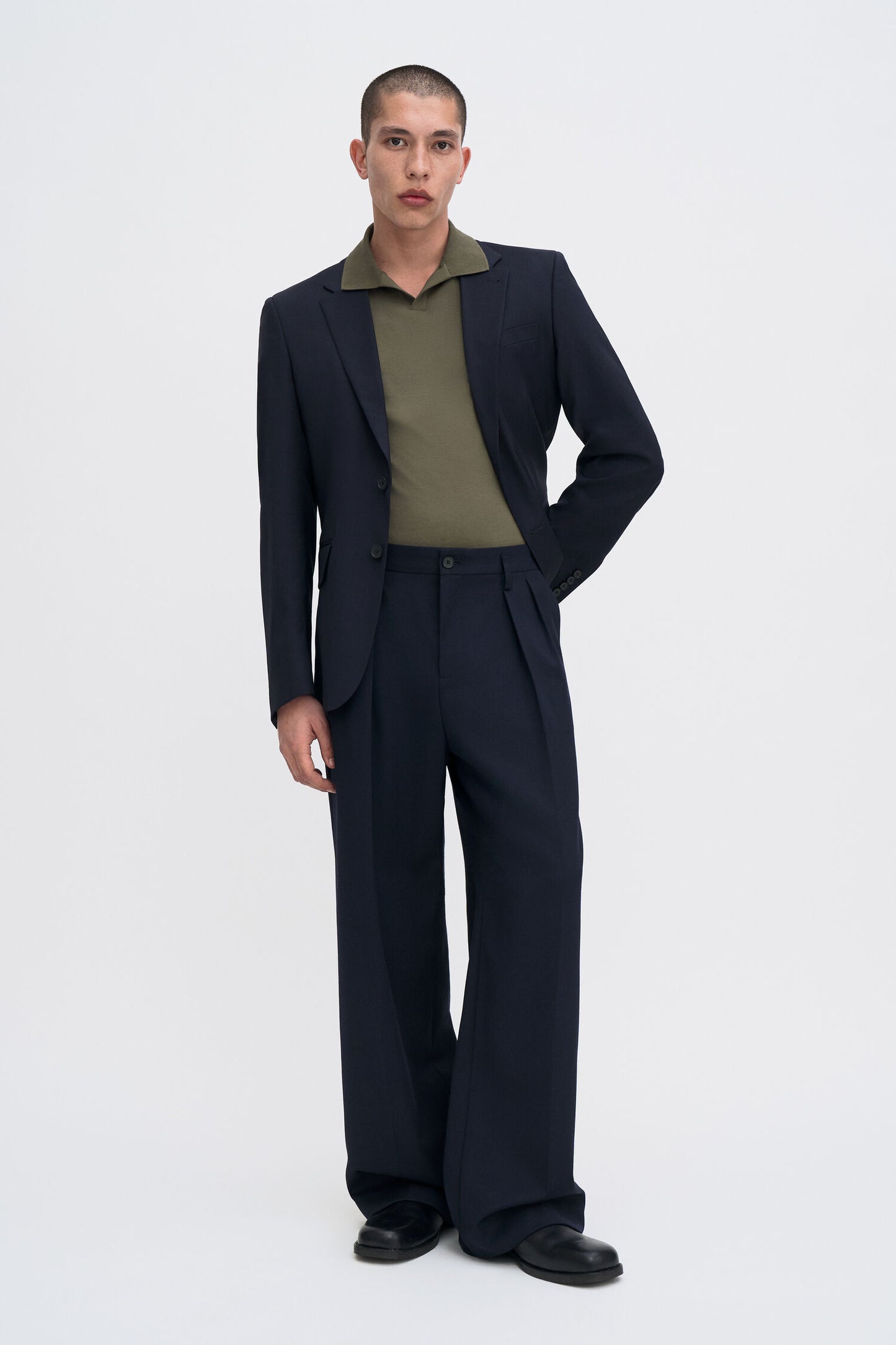 Filippa K T-Shirt Stretch Cotton Polo