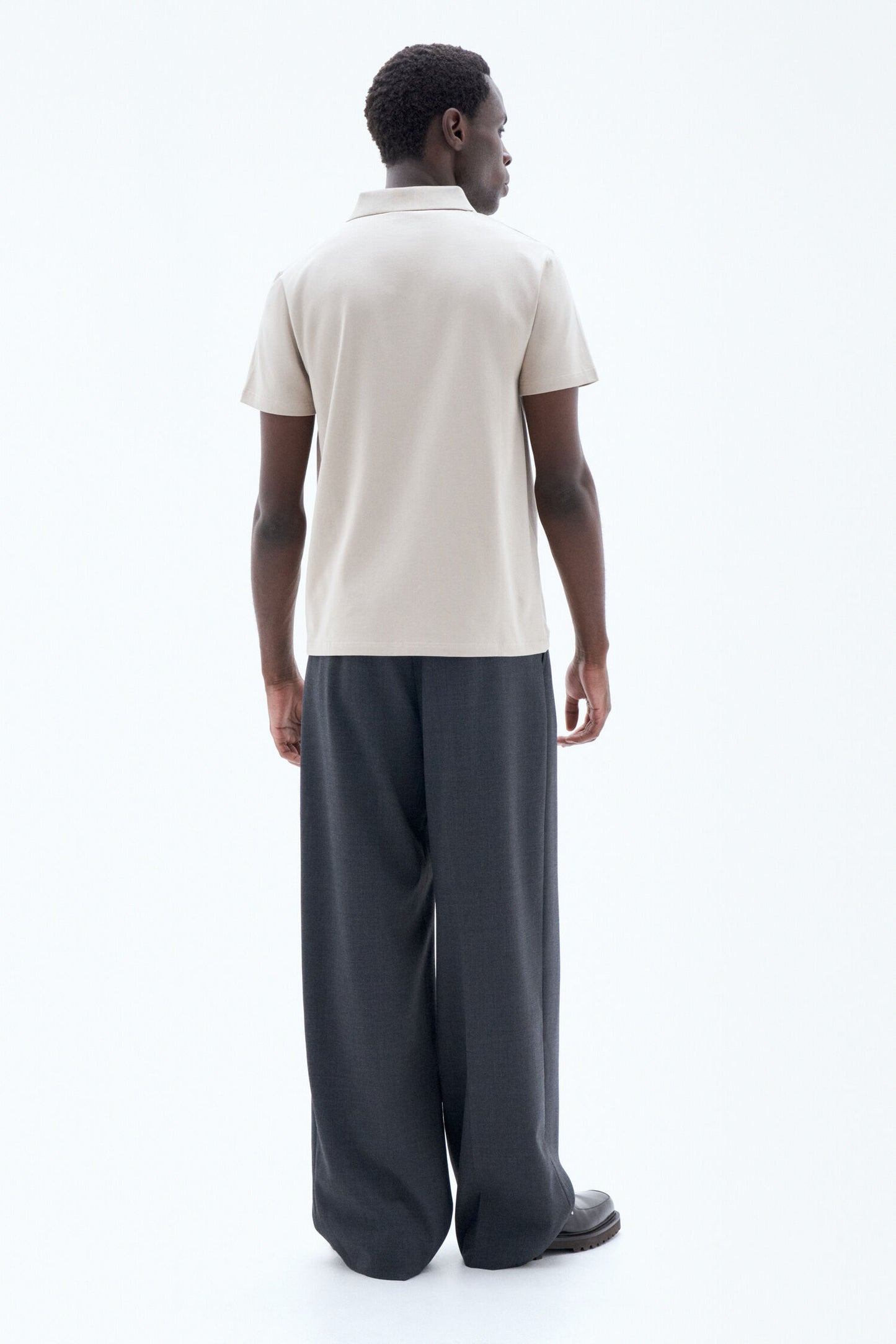 Filippa K T-Shirt Stretch Cotton Polo