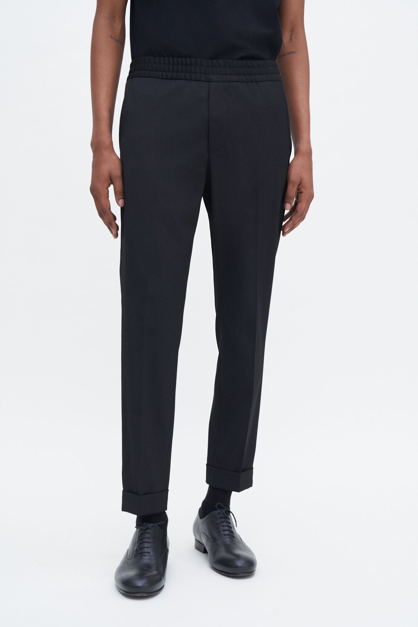 Filippa K Byxor Terry Cropped