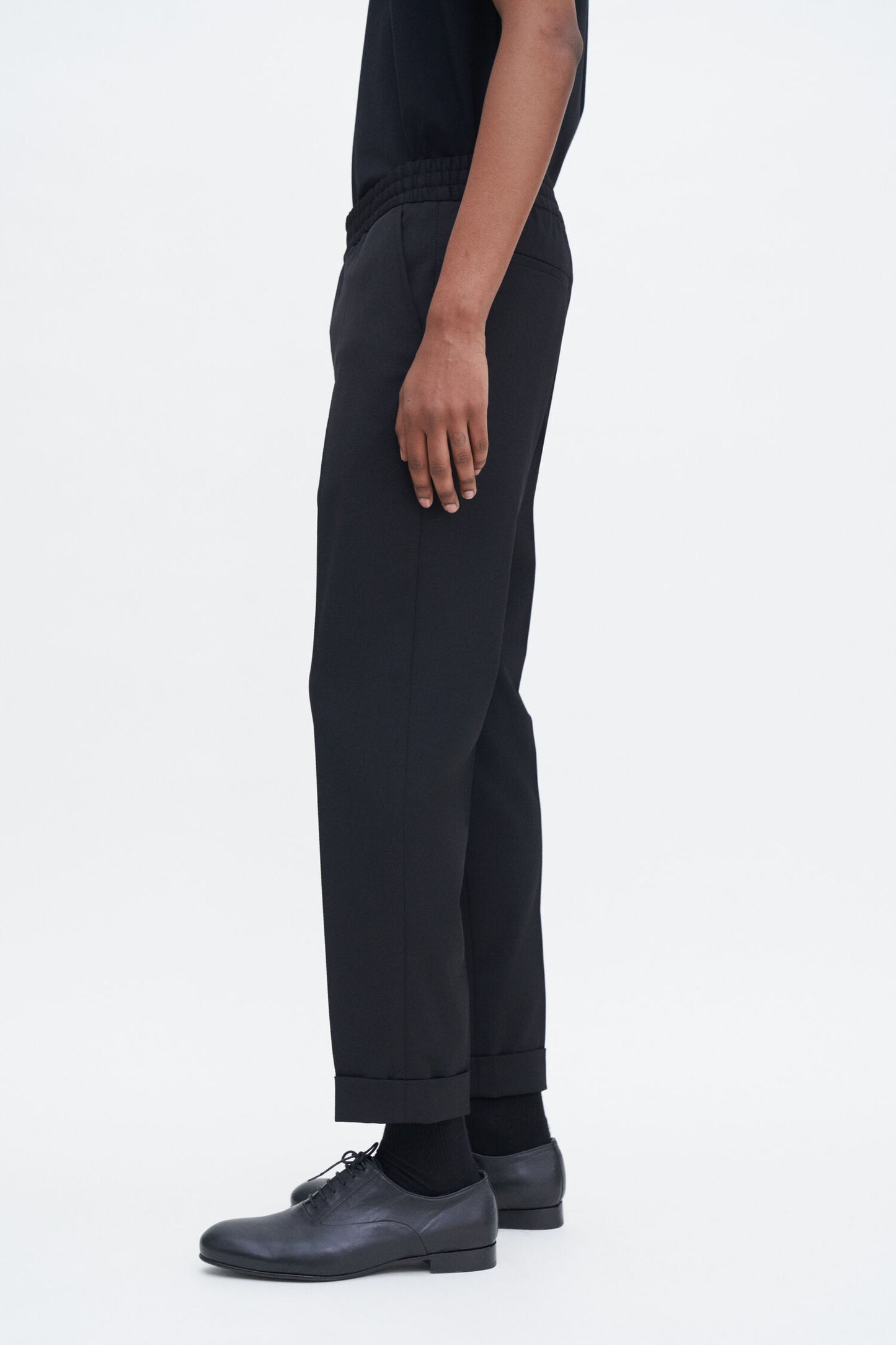 Filippa K Byxor Terry Cropped