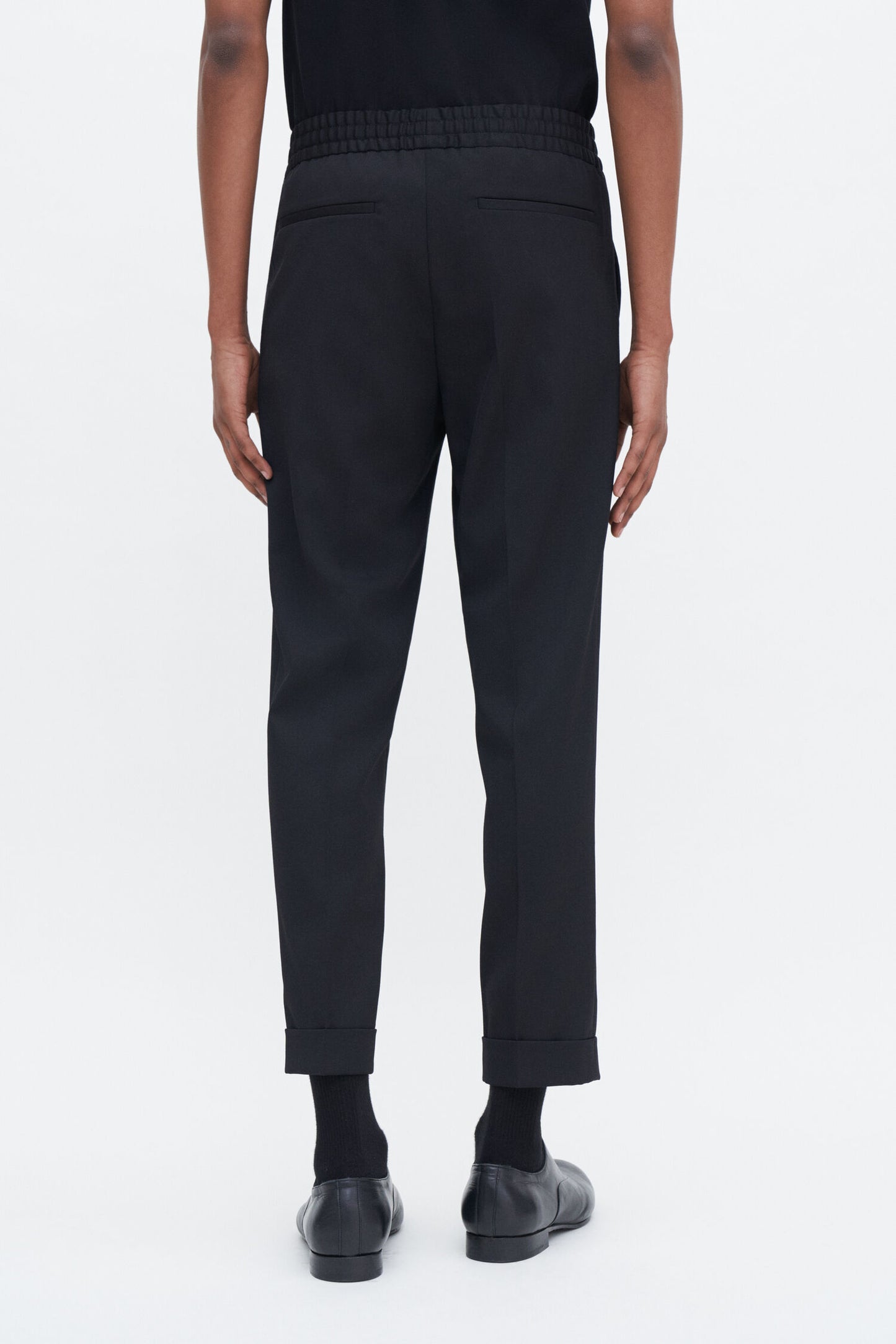 Filippa K Byxor Terry Cropped