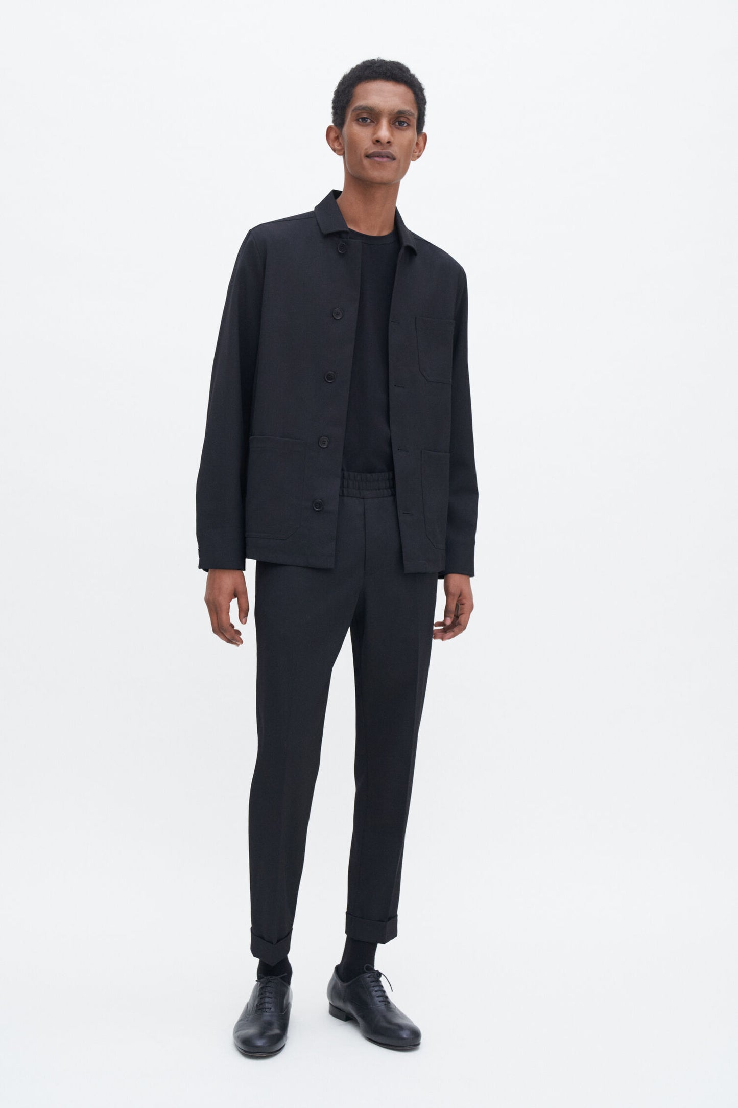 Filippa K Byxor Terry Cropped