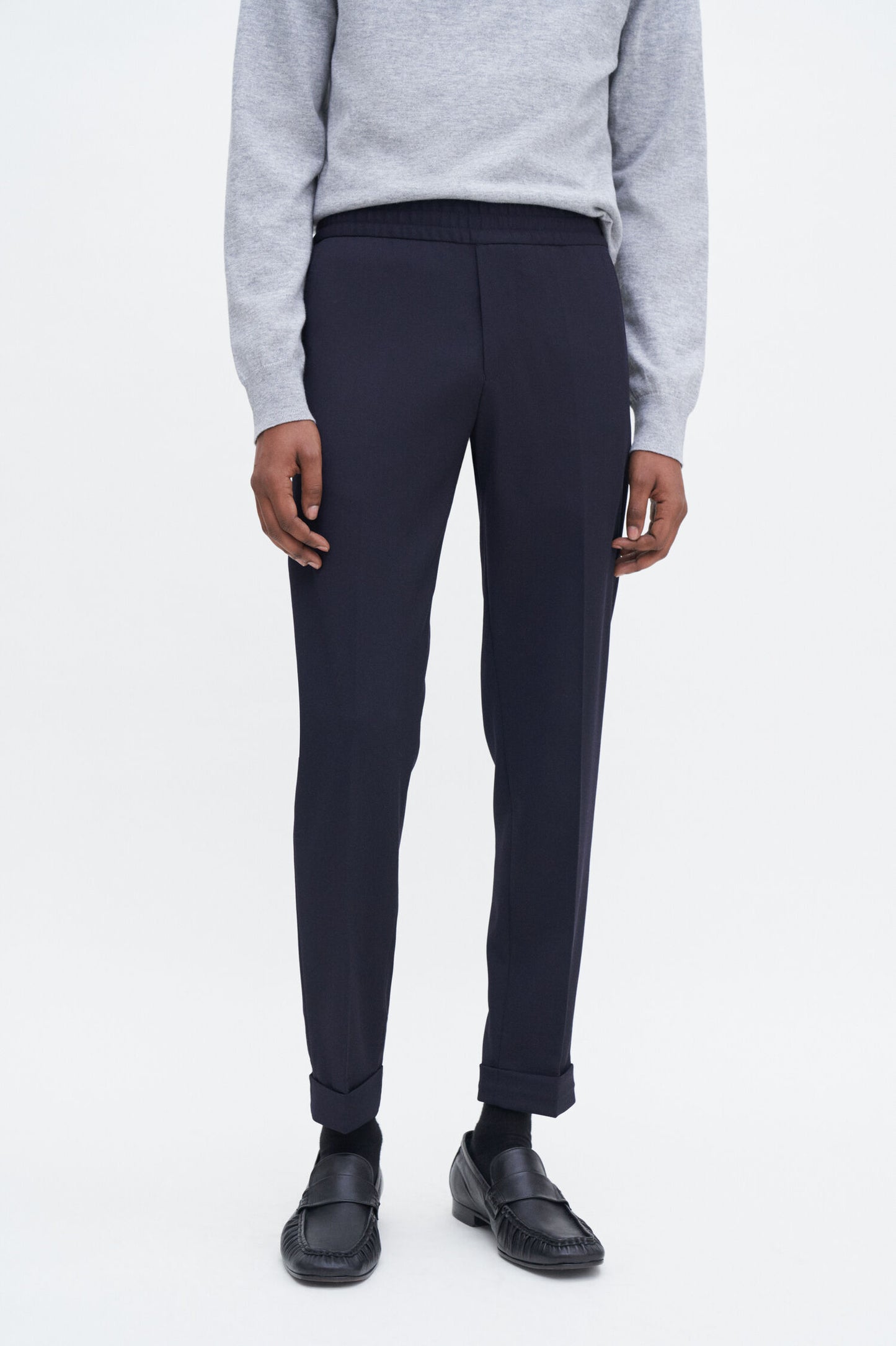 Filippa K Byxor Terry Cropped