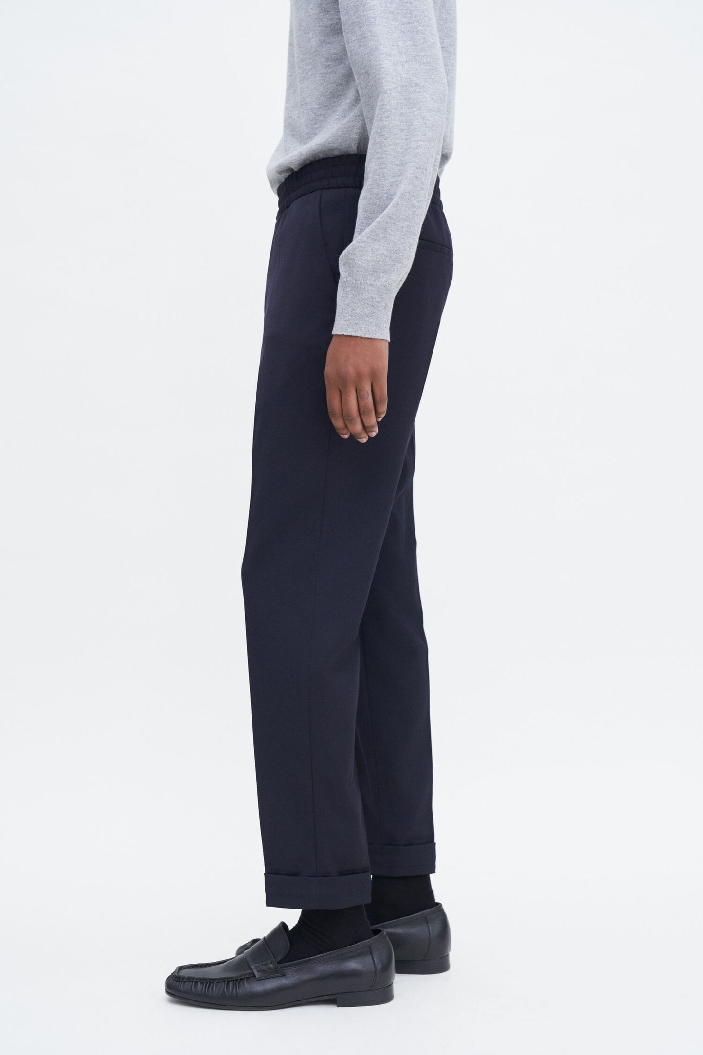 Filippa K Byxor Terry Cropped