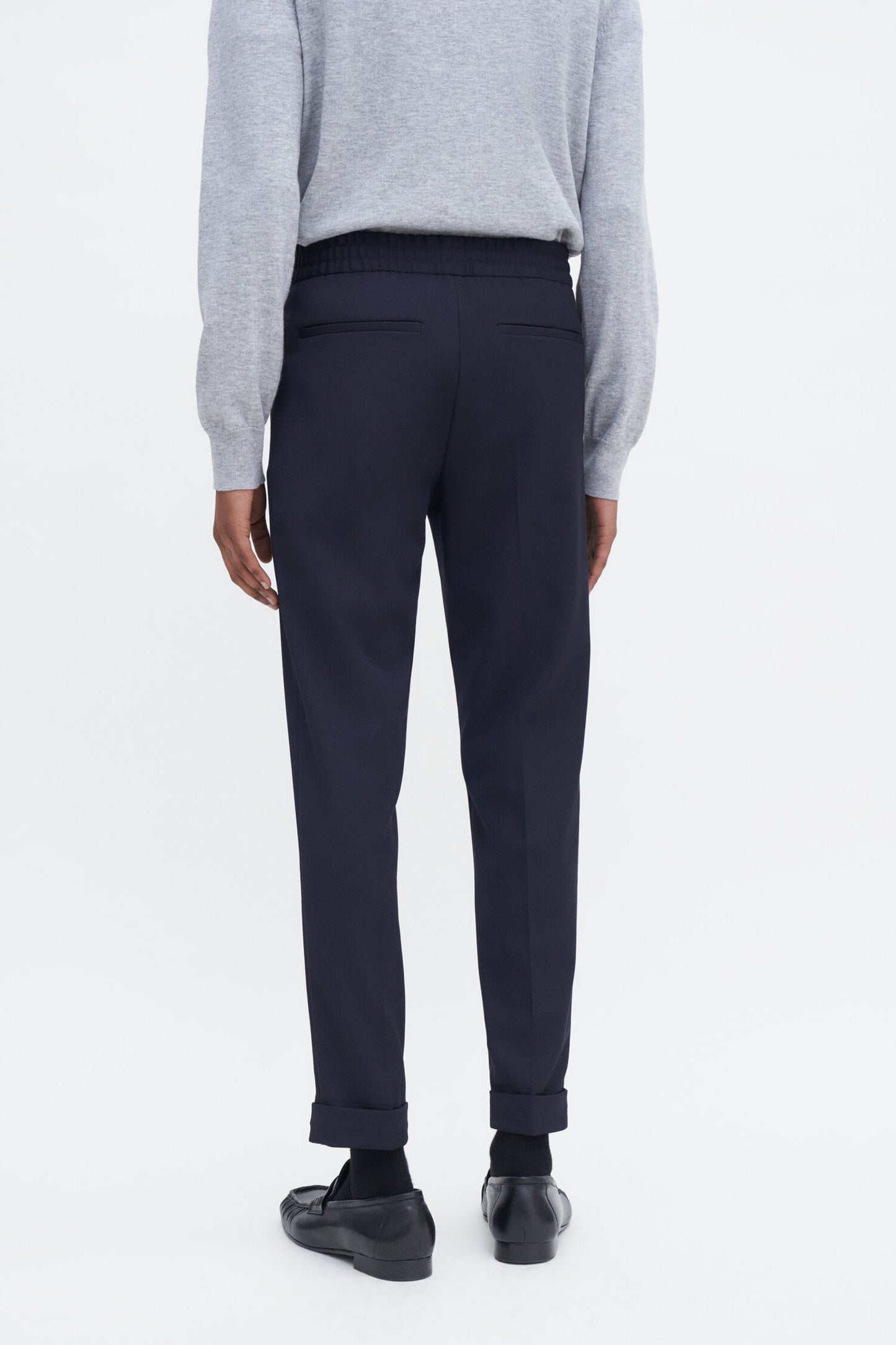 Filippa K Byxor Terry Cropped