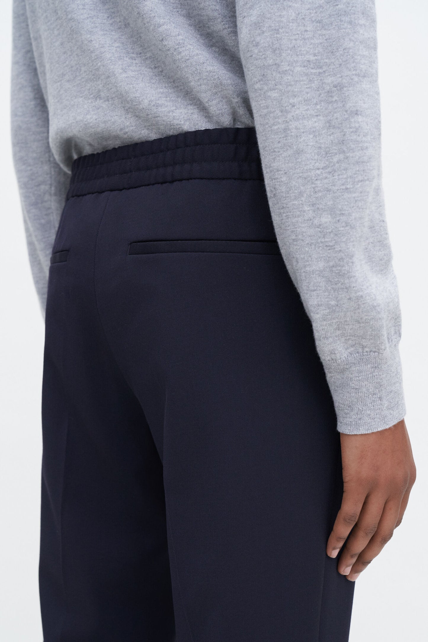 Filippa K Byxor Terry Cropped