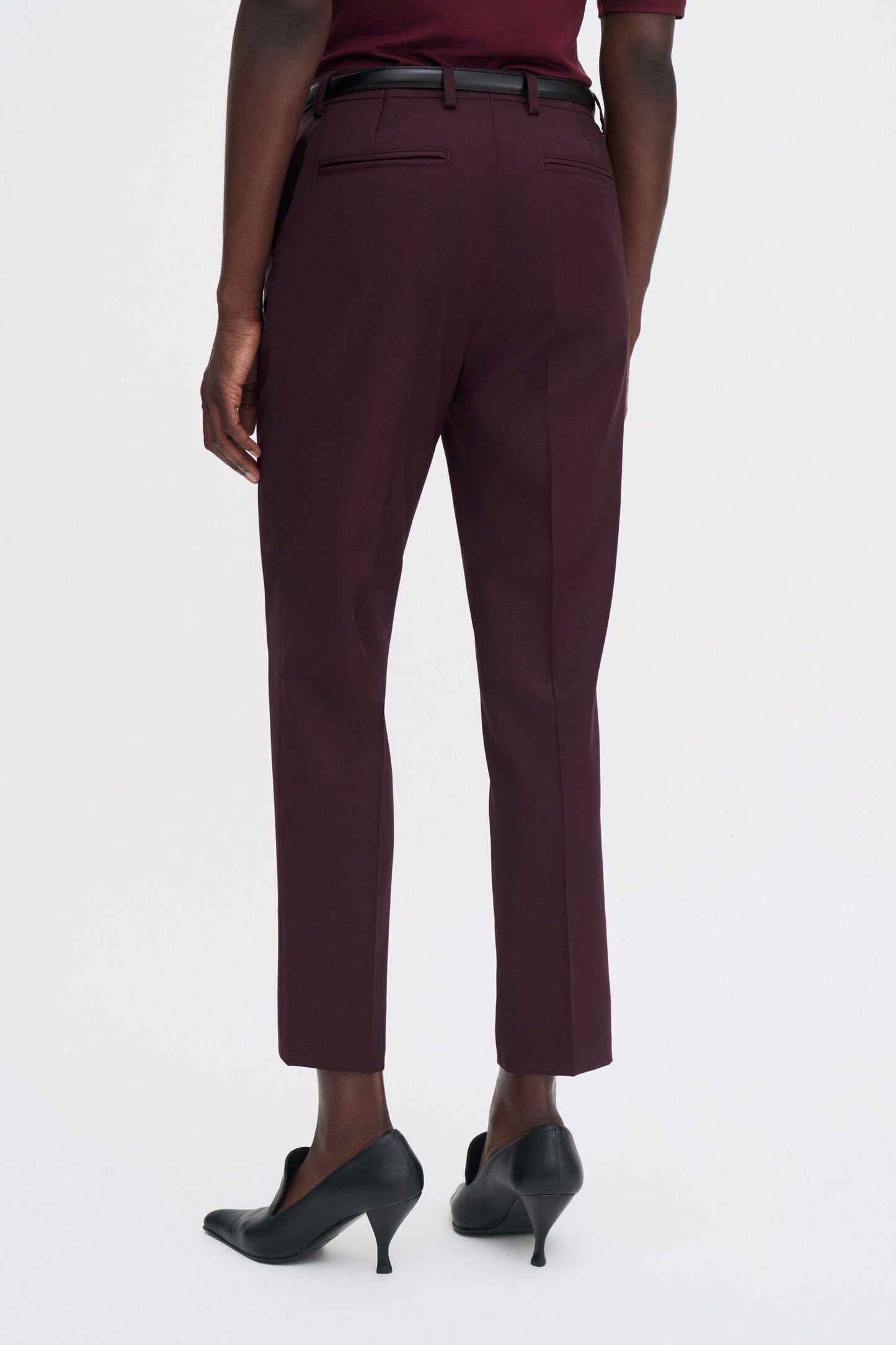 Filippa K Byxor Emma Cropped Cool Wool