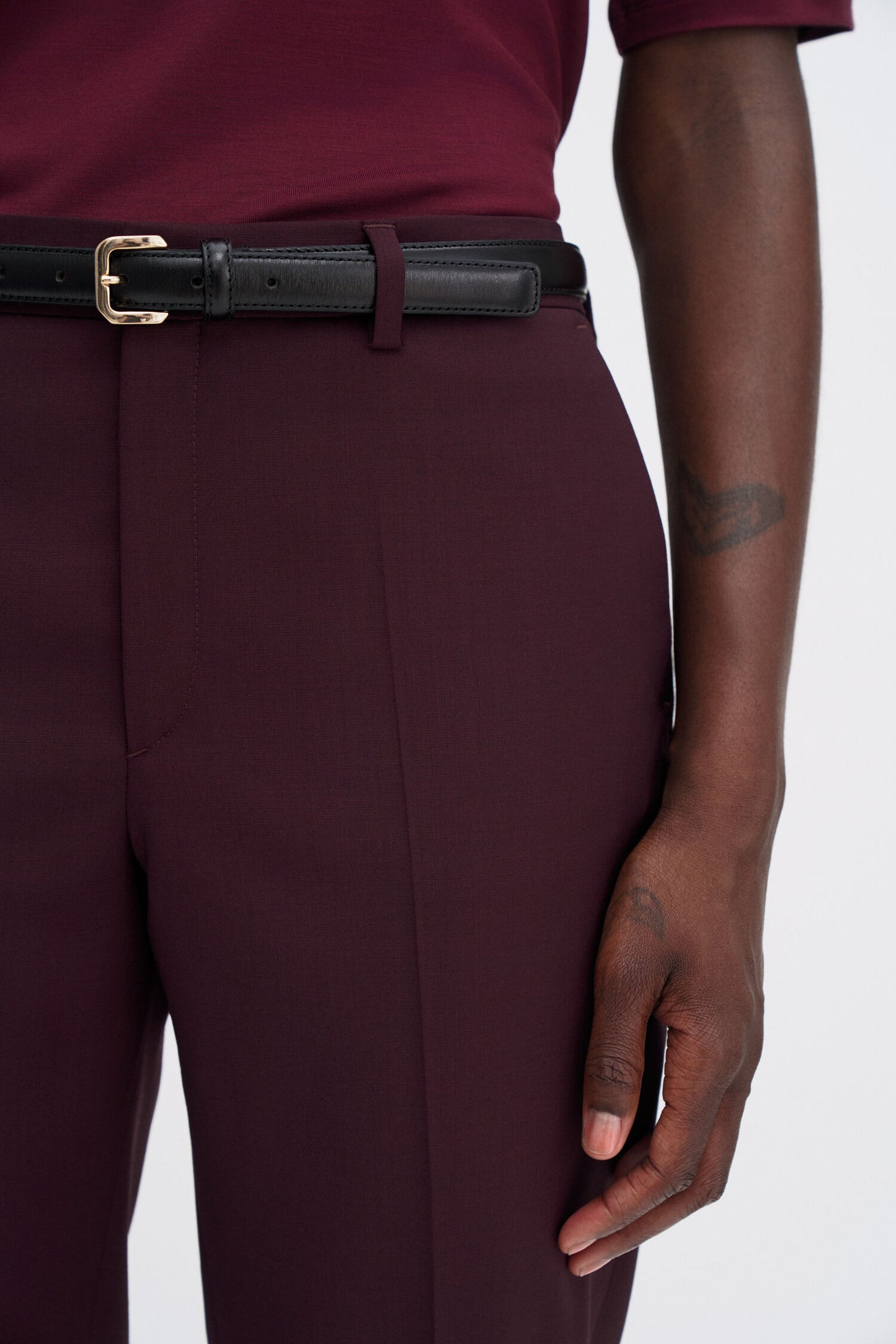 Filippa K Byxor Emma Cropped Cool Wool