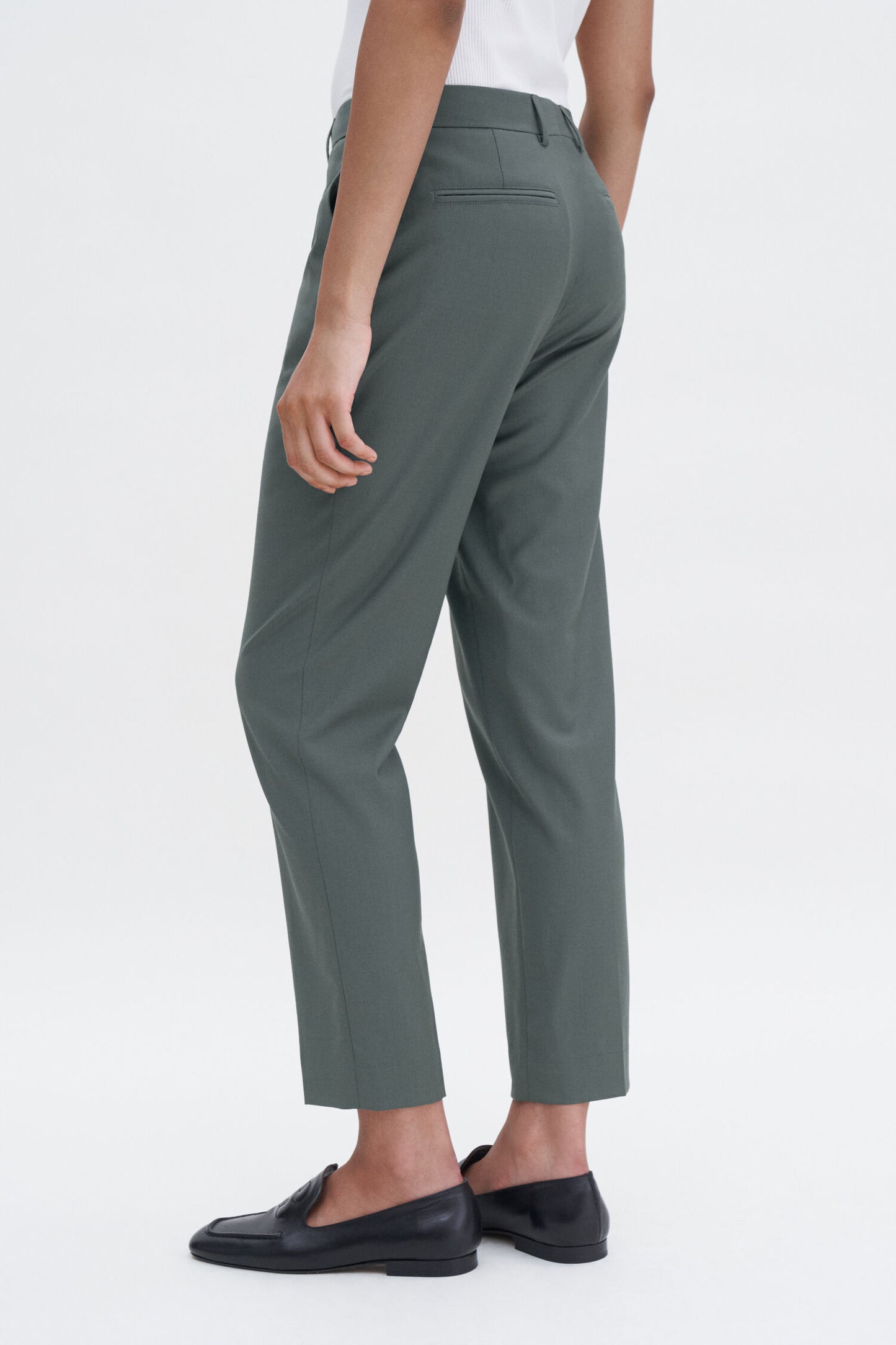 Filippa K Byxor Emma Cropped Cool Wool