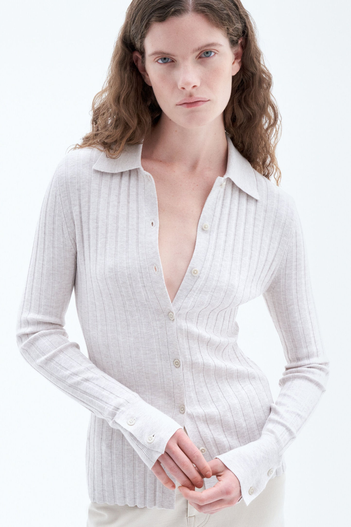 Filippa K Tröja Knitted Shirt