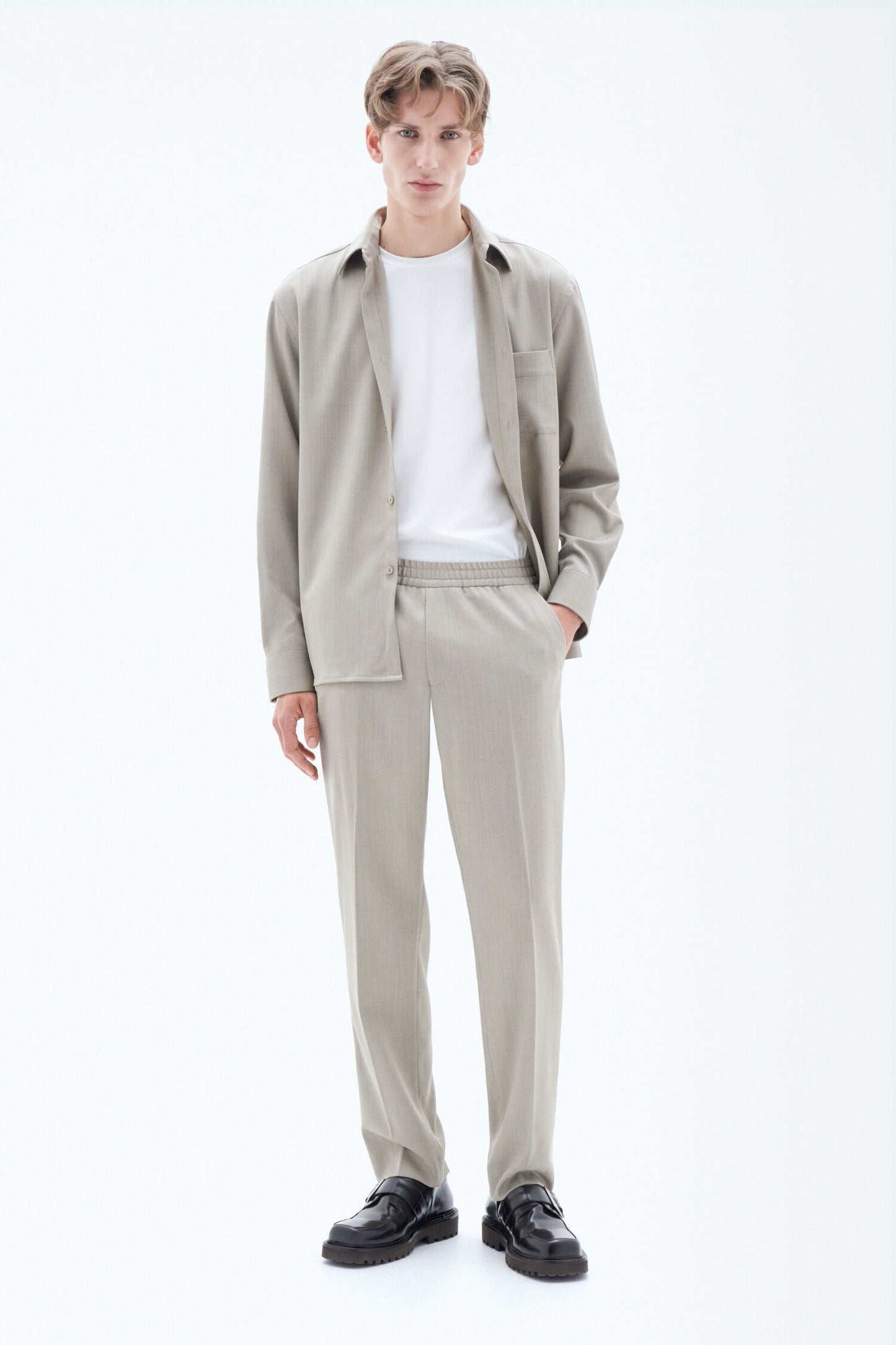 Filippa K Byxor Relaxed Wool